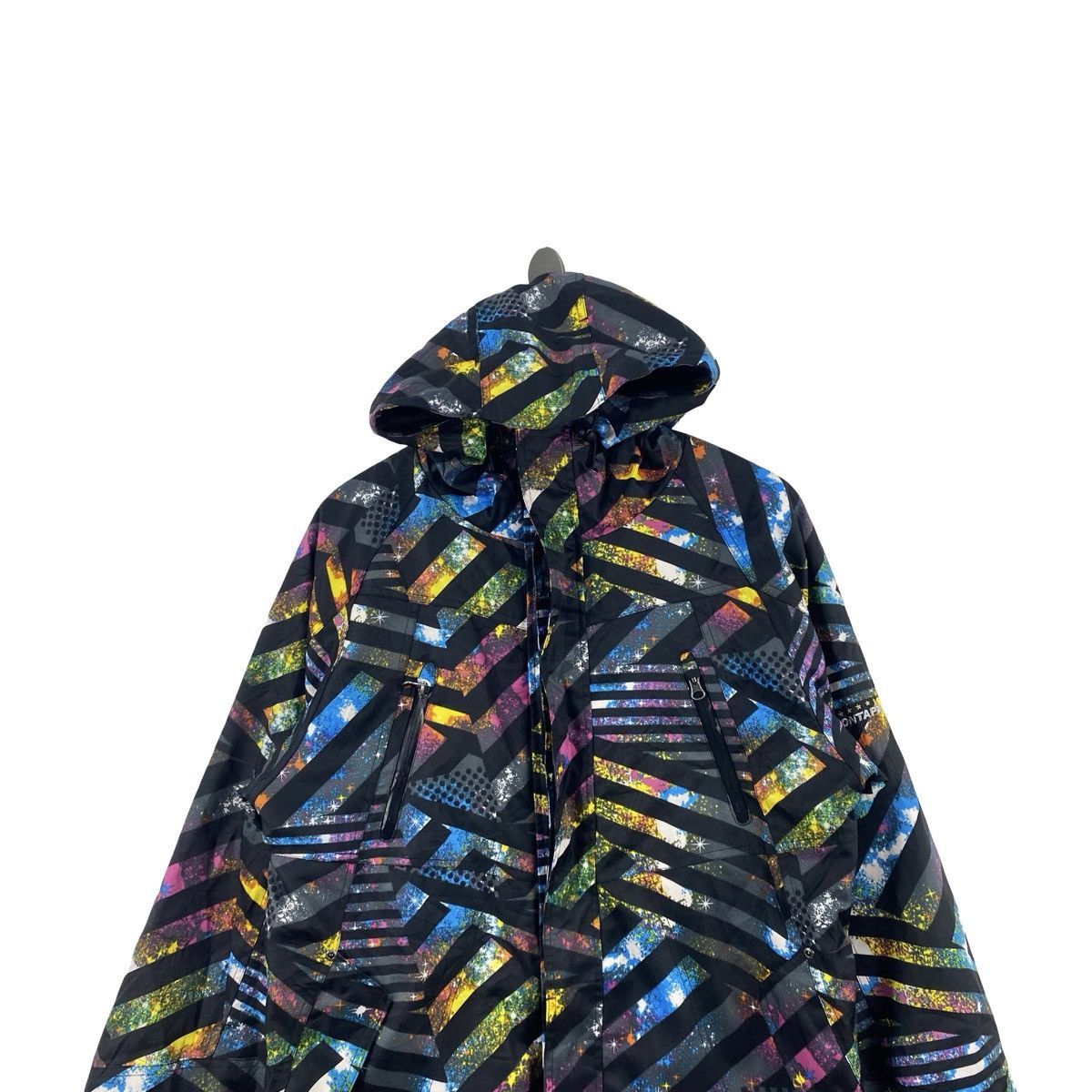 Vintage Vintage PONTAPES SNOWBOARD SKI Jacket Geometric Pattern Size US L / EU 52-54 / 3 - 2 Thumbnail