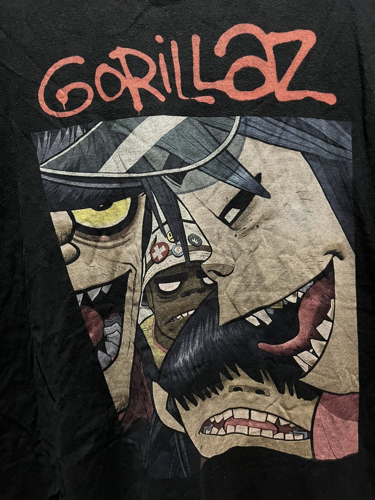 Band Tees Gorillaz Electronic Trip Hop Virtual Band Tee 2012s Size US XL / EU 56 / 4 - 2 Thumbnail
