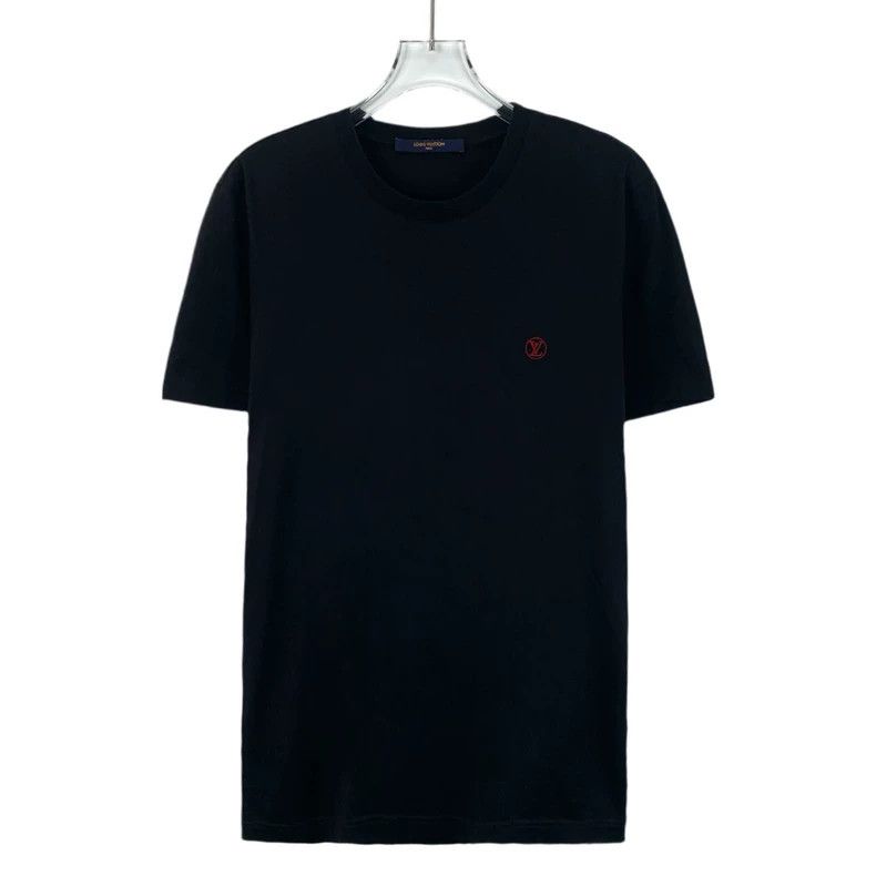 Louis Vuitton Louis Vuitton 22 black logo T shirts with short sleeves Size US S / EU 44-46 / 1 - 1 Thumbnail
