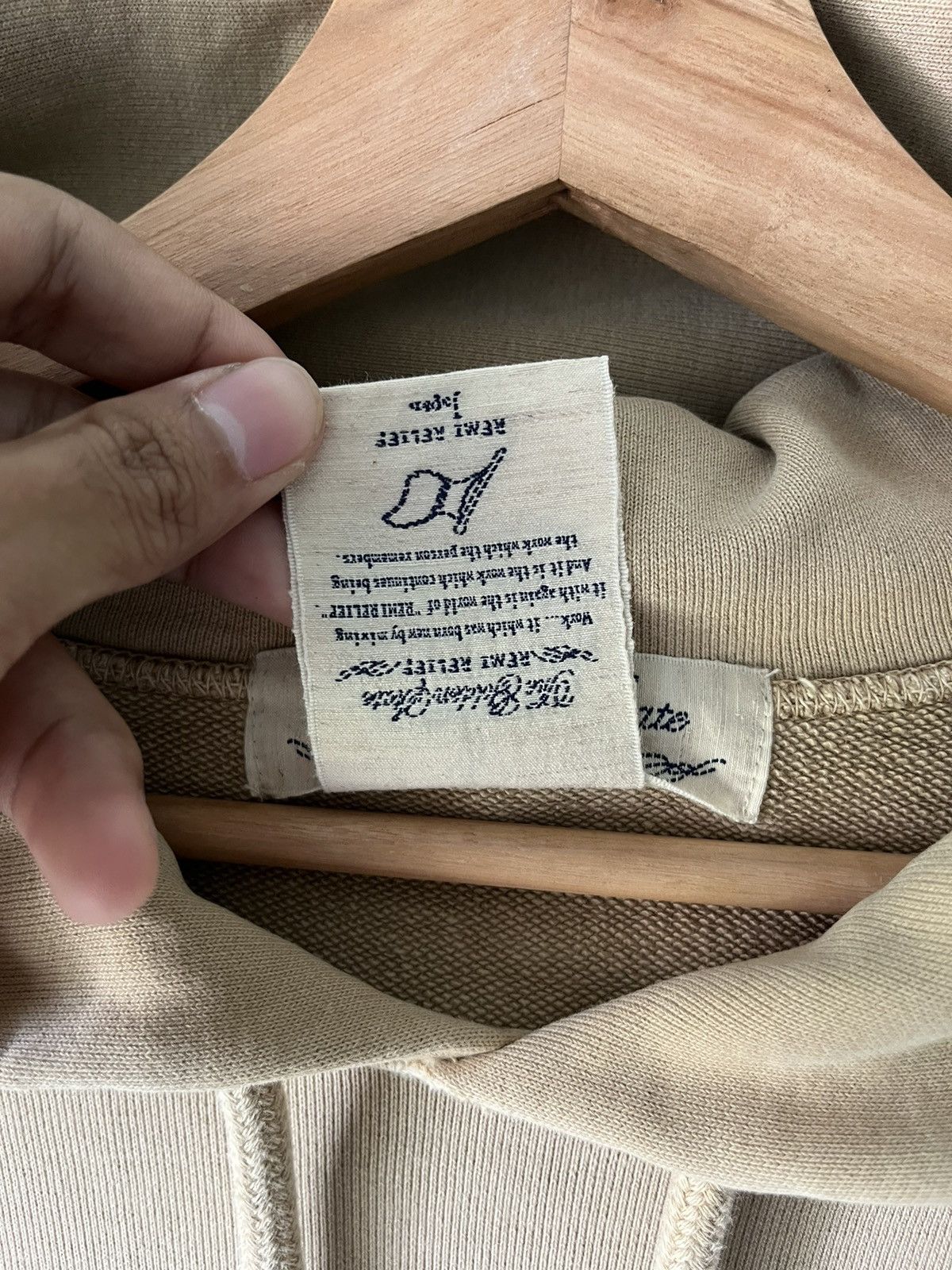 Japanese Brand × Remi Relief Remi Relief Hoodie Size US S / EU 44-46 / 1 - 4 Thumbnail