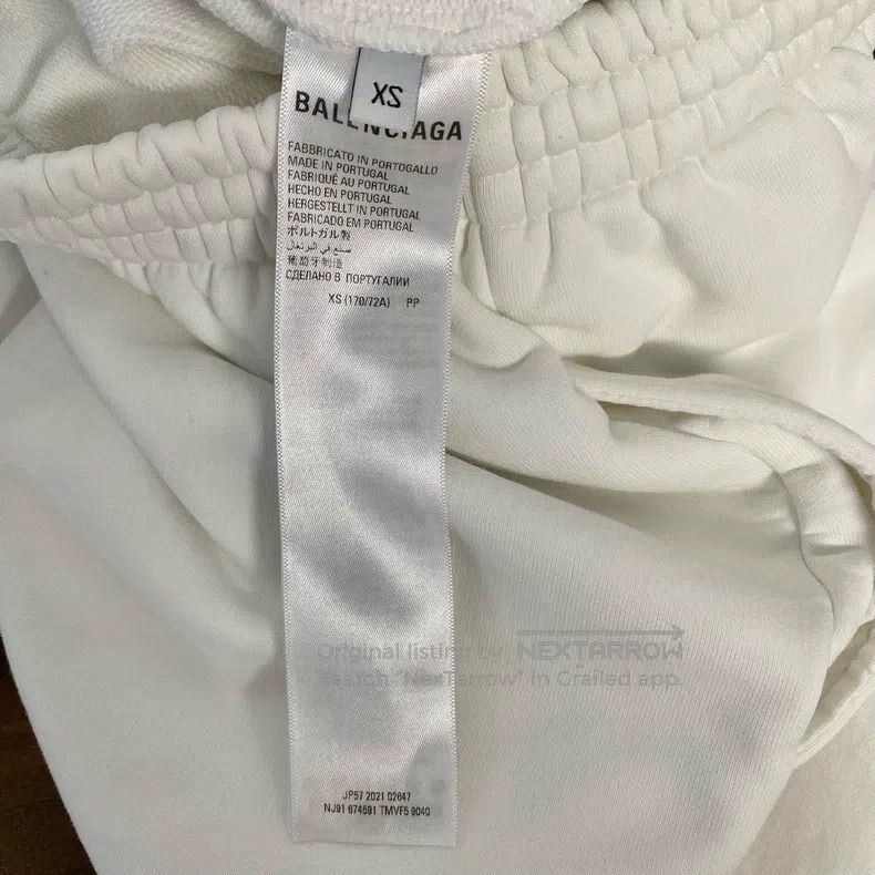Balenciaga Balenciaga size XS Embroidered letter logo, heavy combed c Size US 27 - 5 Thumbnail