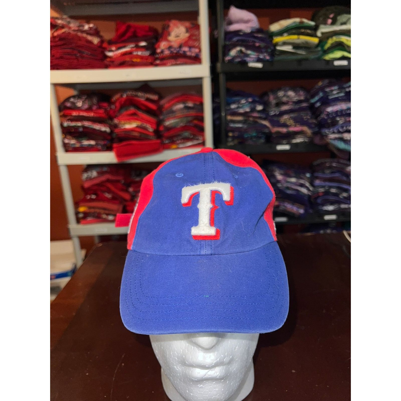 47 Brand Texas Rangers Hat 47 Brand MLB Baseball Red Cap Headwear Size ONE SIZE - 1 Thumbnail