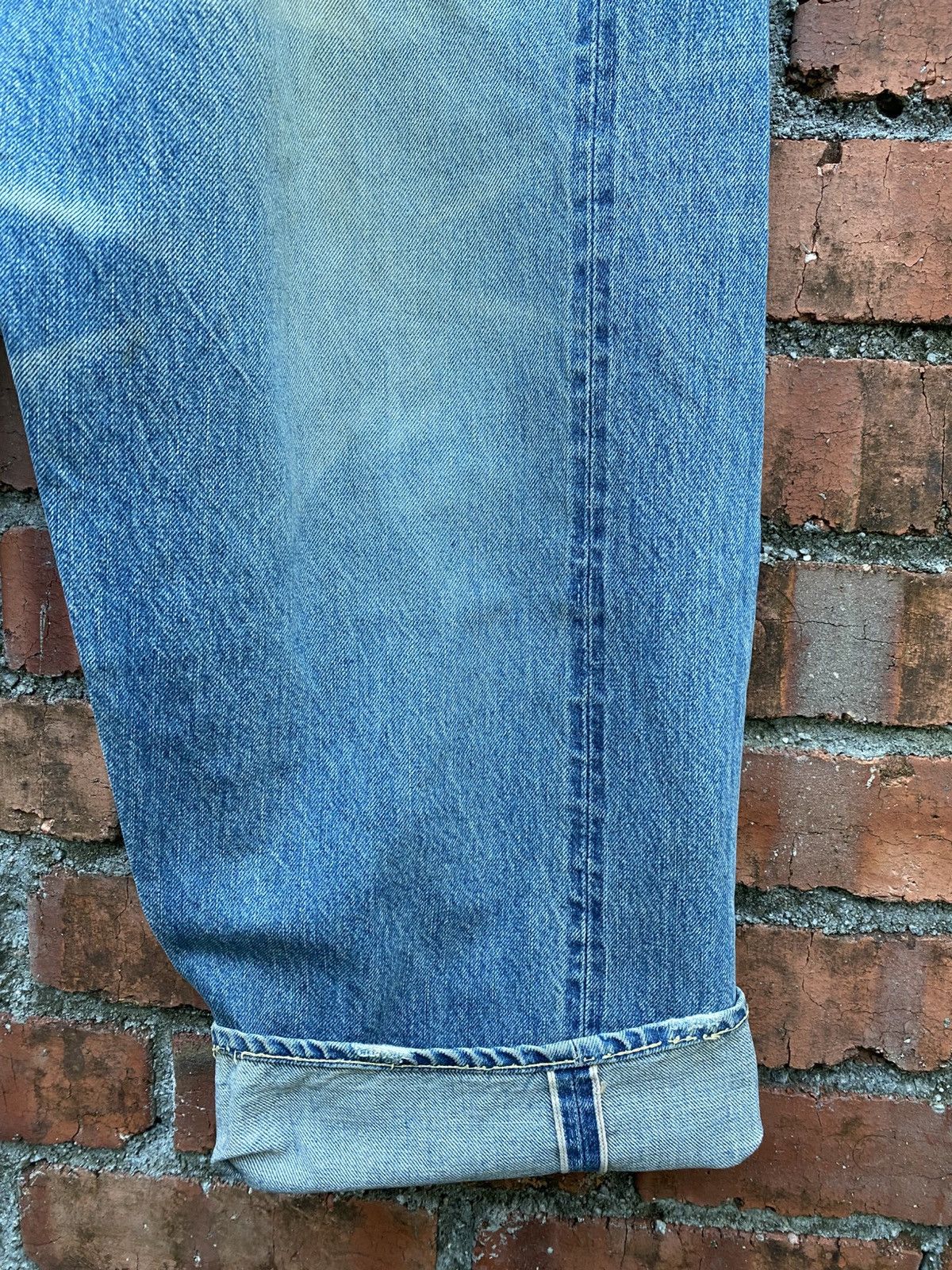 Japanese Brand W36x30 FAT TYO redline baggy jeans Size US 36 / EU 52 - 7 Thumbnail