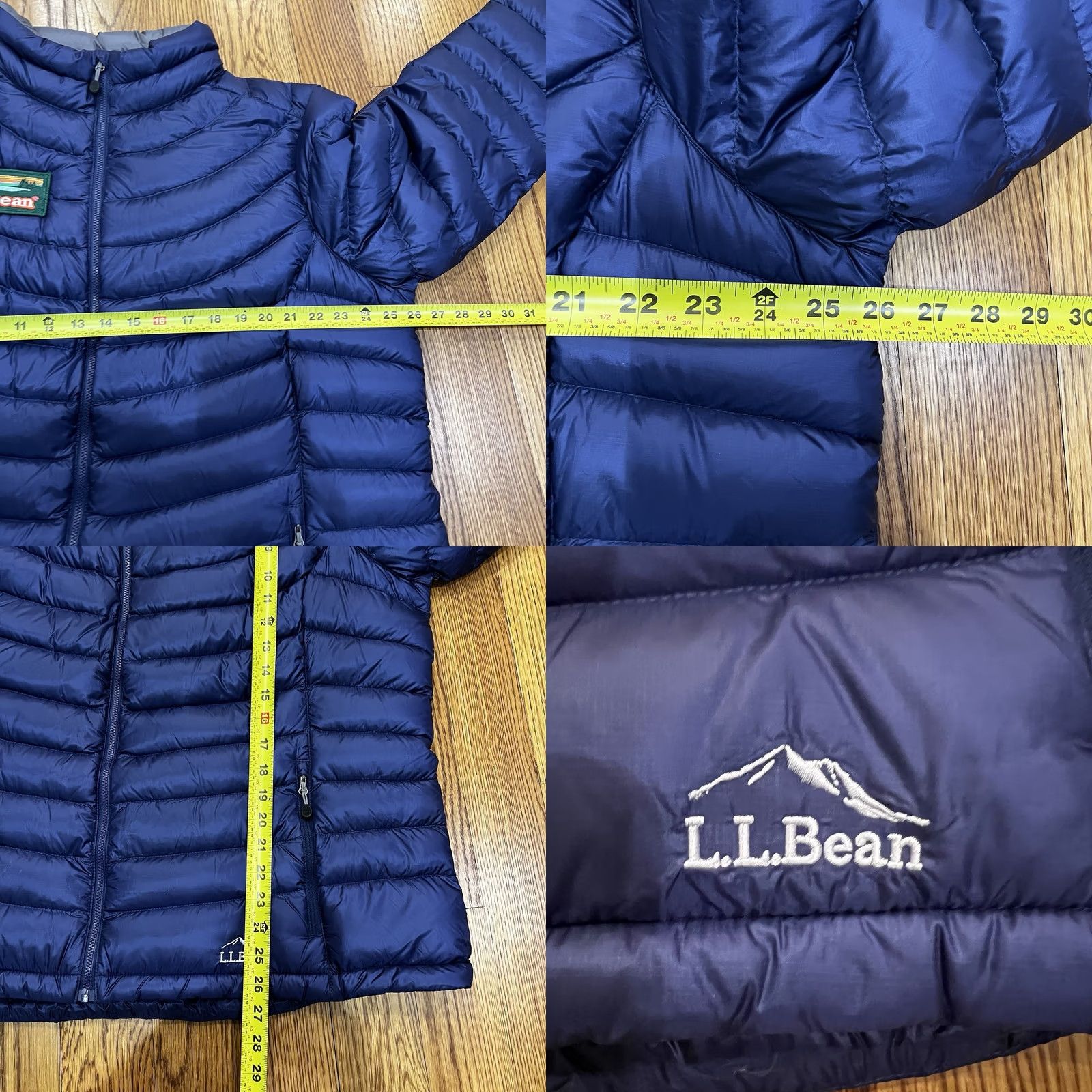 Vintage LL Bean Ultralight 850 Goose Down Jacket Womens 2XL DownTek Pertex Quantum Down Puffer Jacket Size XXL / US 16-18 / IT 52-54 - 10 Thumbnail