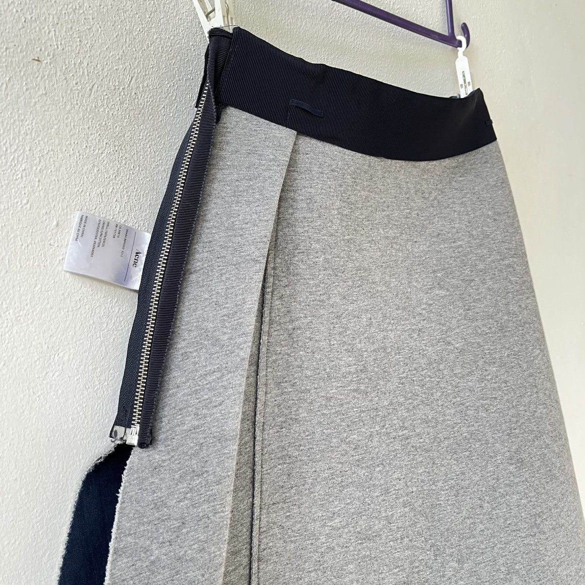 Acne Studios Acne / Ray BEAMS Asymmetrical Wrap Skirt Size 26" / US 2 / IT 38 - 7 Thumbnail