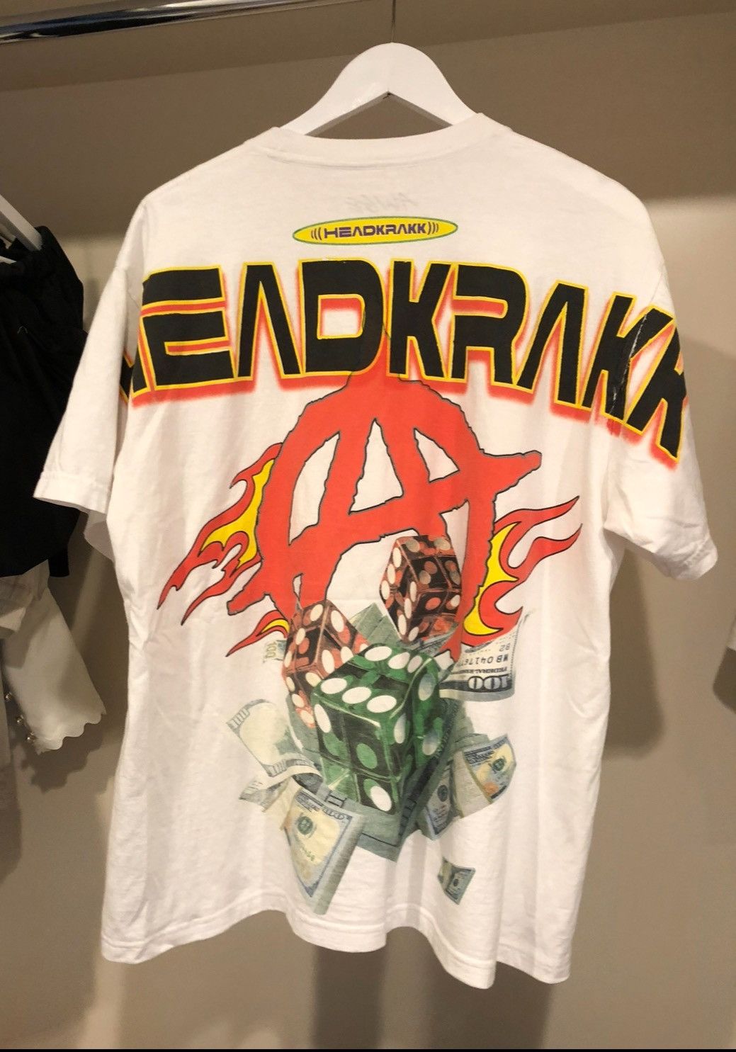 A$AP Rocky × AWGE 🔥 AWGE X A$AP ROCKY Headkrakk Streetwear Tee Size US L / EU 52-54 / 3 - 1 Thumbnail