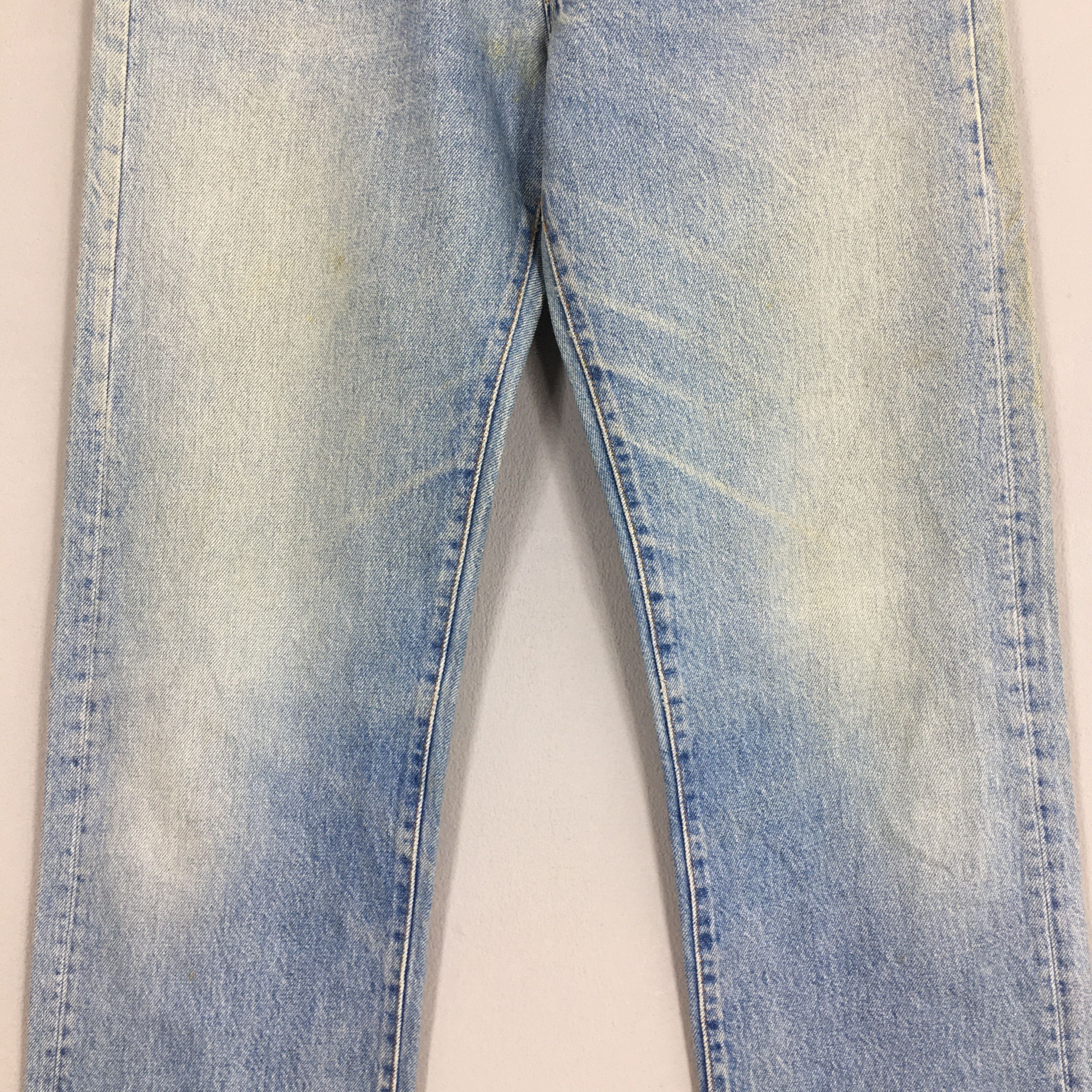 Levi's Size 29x31 Vintage 90s Levi's 501 High Rise Jeans S1893 Size 29" - 3 Thumbnail