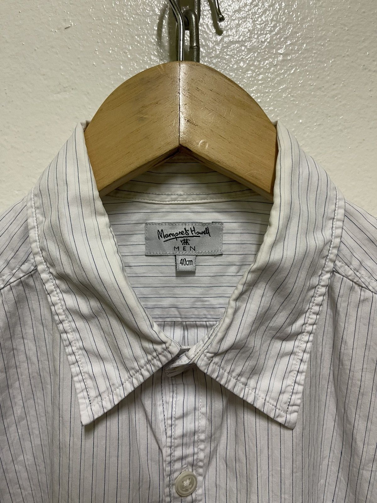 Margaret Howell Margaret Howell Men Shirt Striped Size US M / EU 48-50 / 2 - 7 Thumbnail