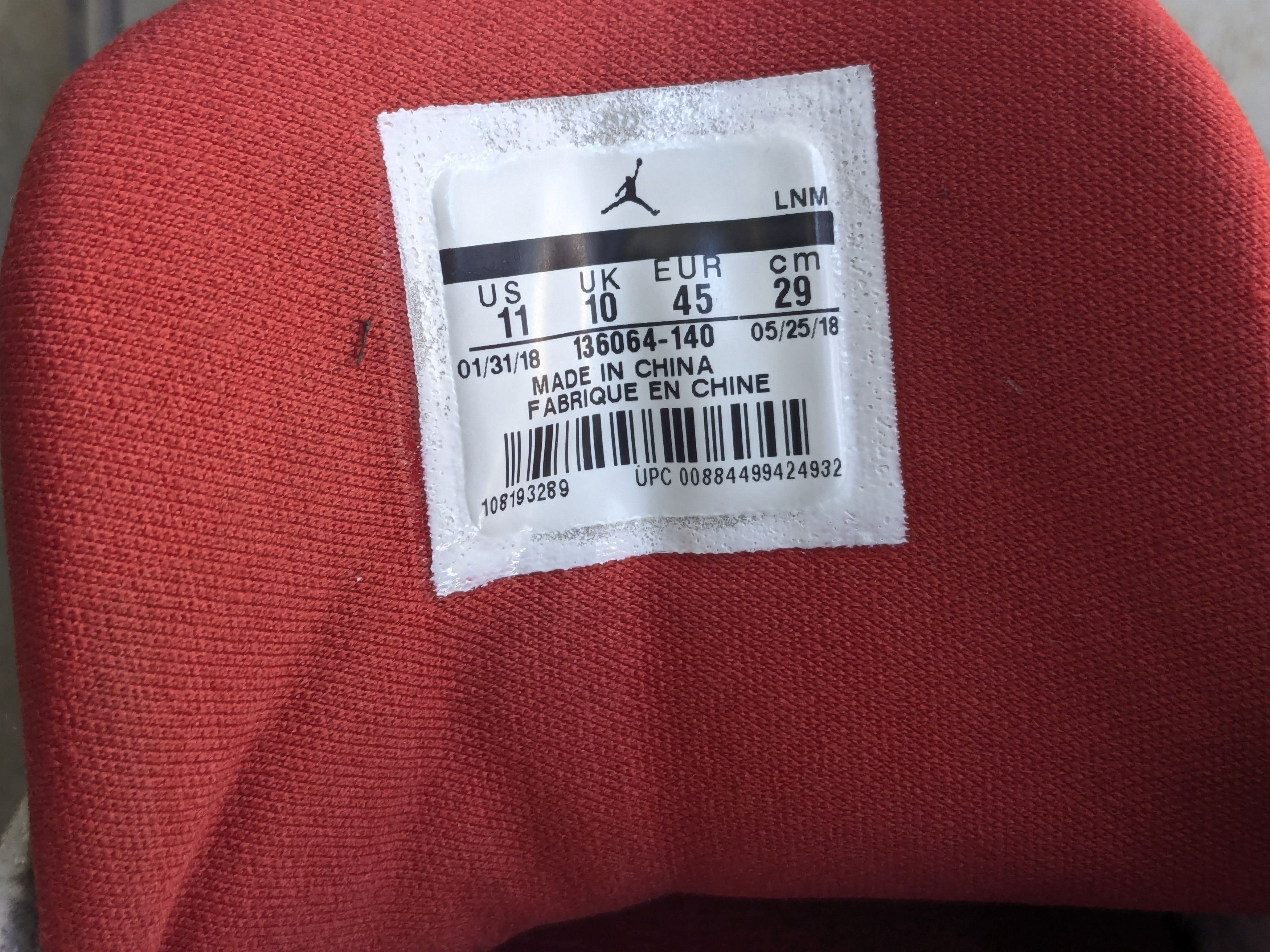 Jordan Brand × Nike Air Jordan 3 International Flight 11 Size US 11 / EU 44 - 8 Thumbnail
