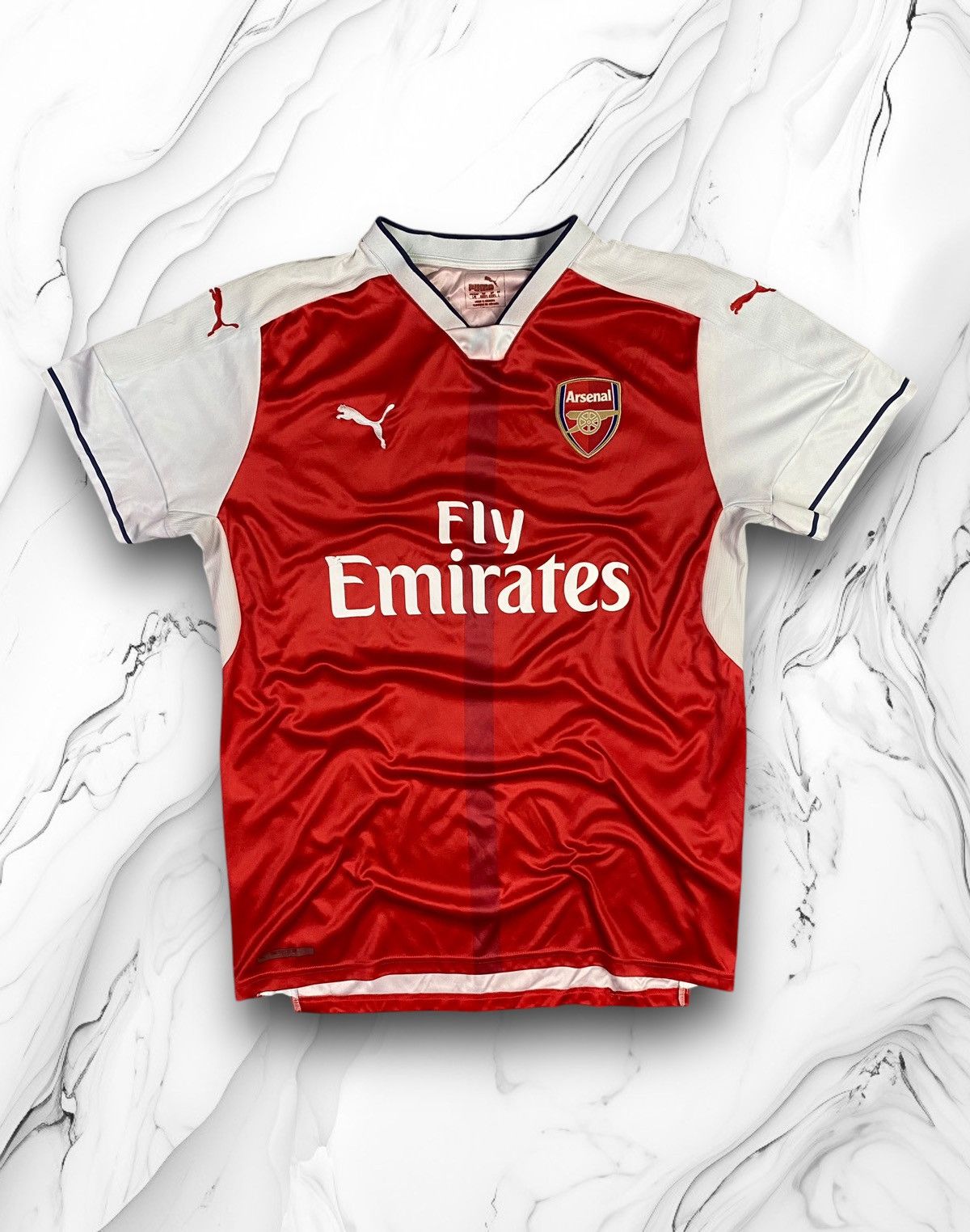 Puma × Vintage Puma Arsenal Fly Emirates Soccer Jersey Size US L / EU 52-54 / 3 - 1 Thumbnail