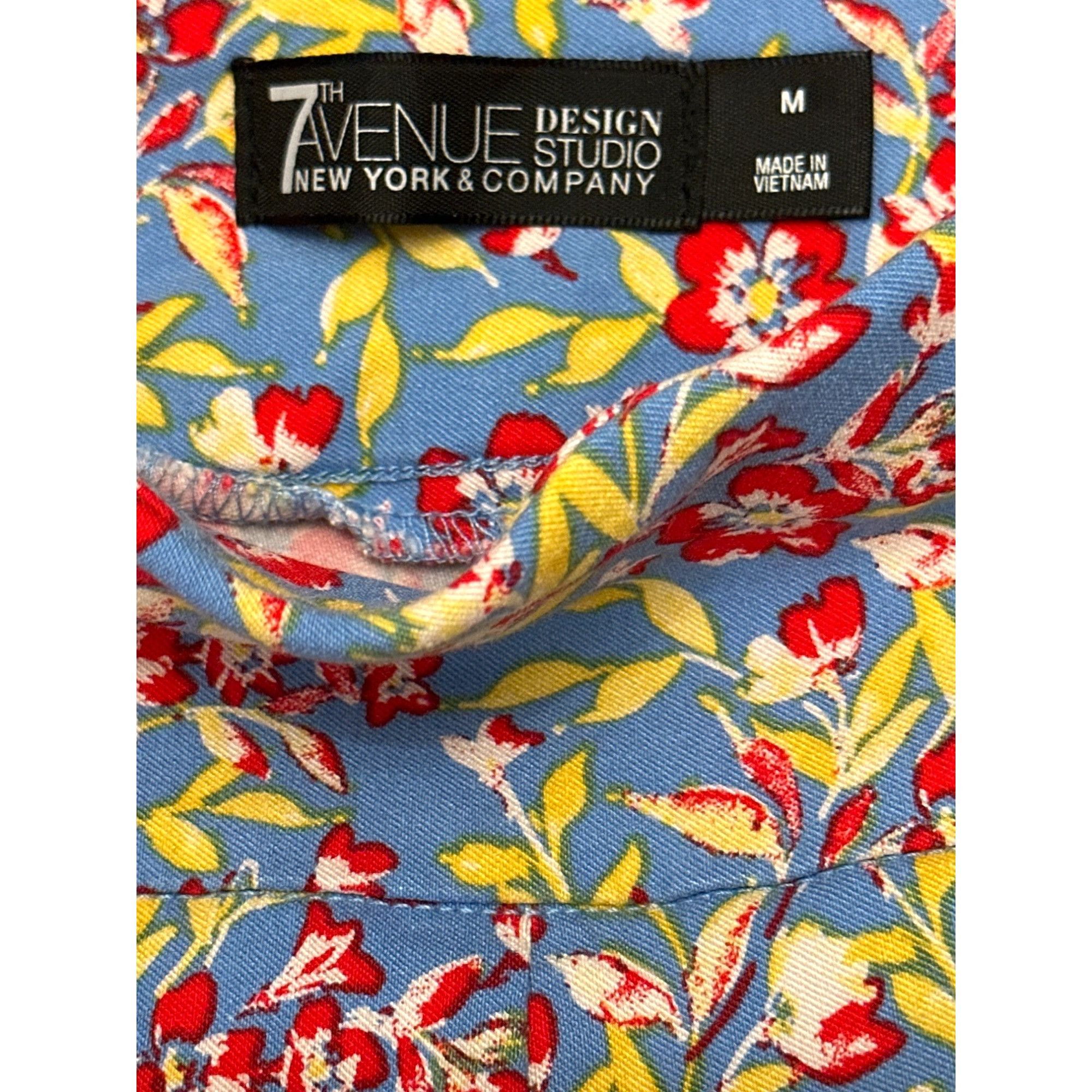 Other 7th Avenue Design Studio Medium Chic Floral Tapered Pants Re Size 30" / US 8 / IT 44 - 7 Thumbnail
