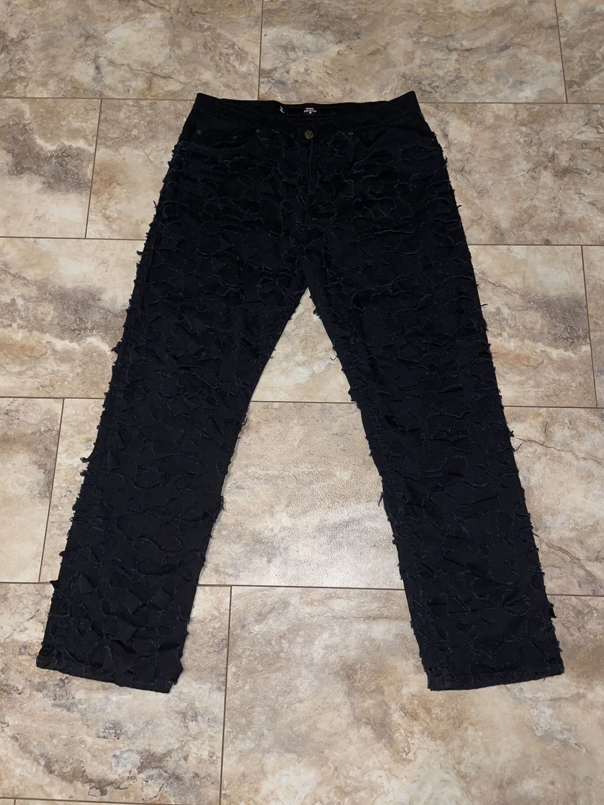 Griffin × Supreme Supreme Griffin 5-Pocket Jean Black Size 34 