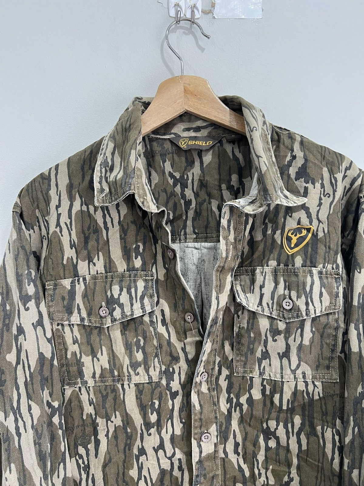 Mossy Oaks Vintage Camo Button Up shirt real tree mossy oaks Size US L / EU 52-54 / 3 - 3 Thumbnail