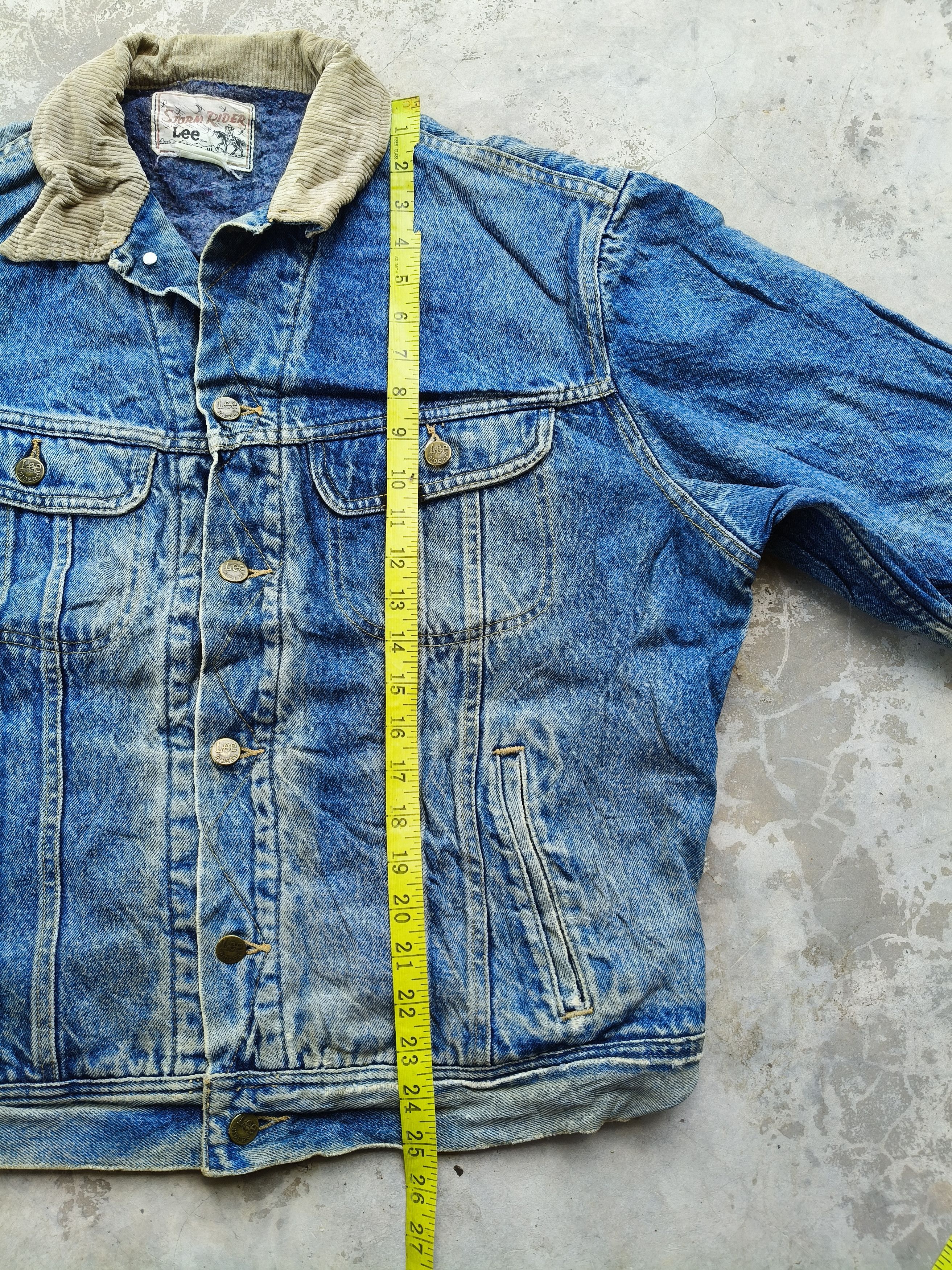 Lee Vintage Lee Strom Rider Denim Jacket (Distressed) Size US L / EU 52-54 / 3 - 11 Thumbnail