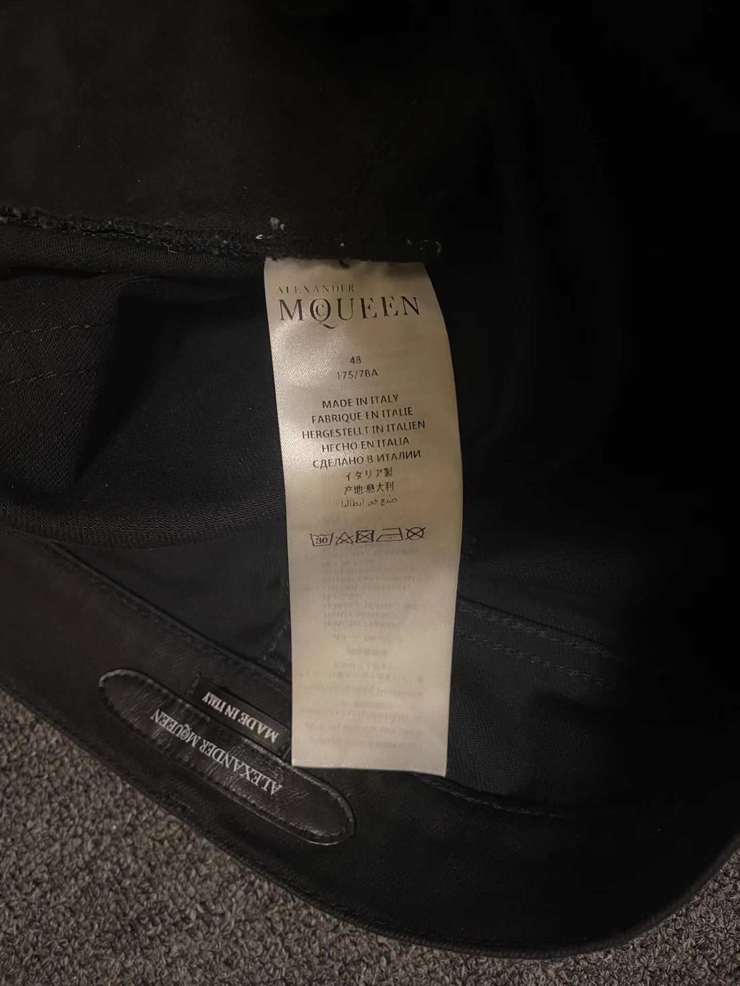 Alexander McQueen Alexander McQueen black jeans Q4 Size US 34 / EU 50 - 7 Thumbnail