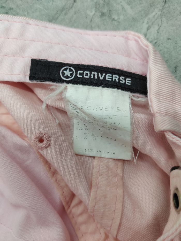 Converse Vintage Converse Distressed Style Cap Hat Size ONE SIZE - 5 Thumbnail