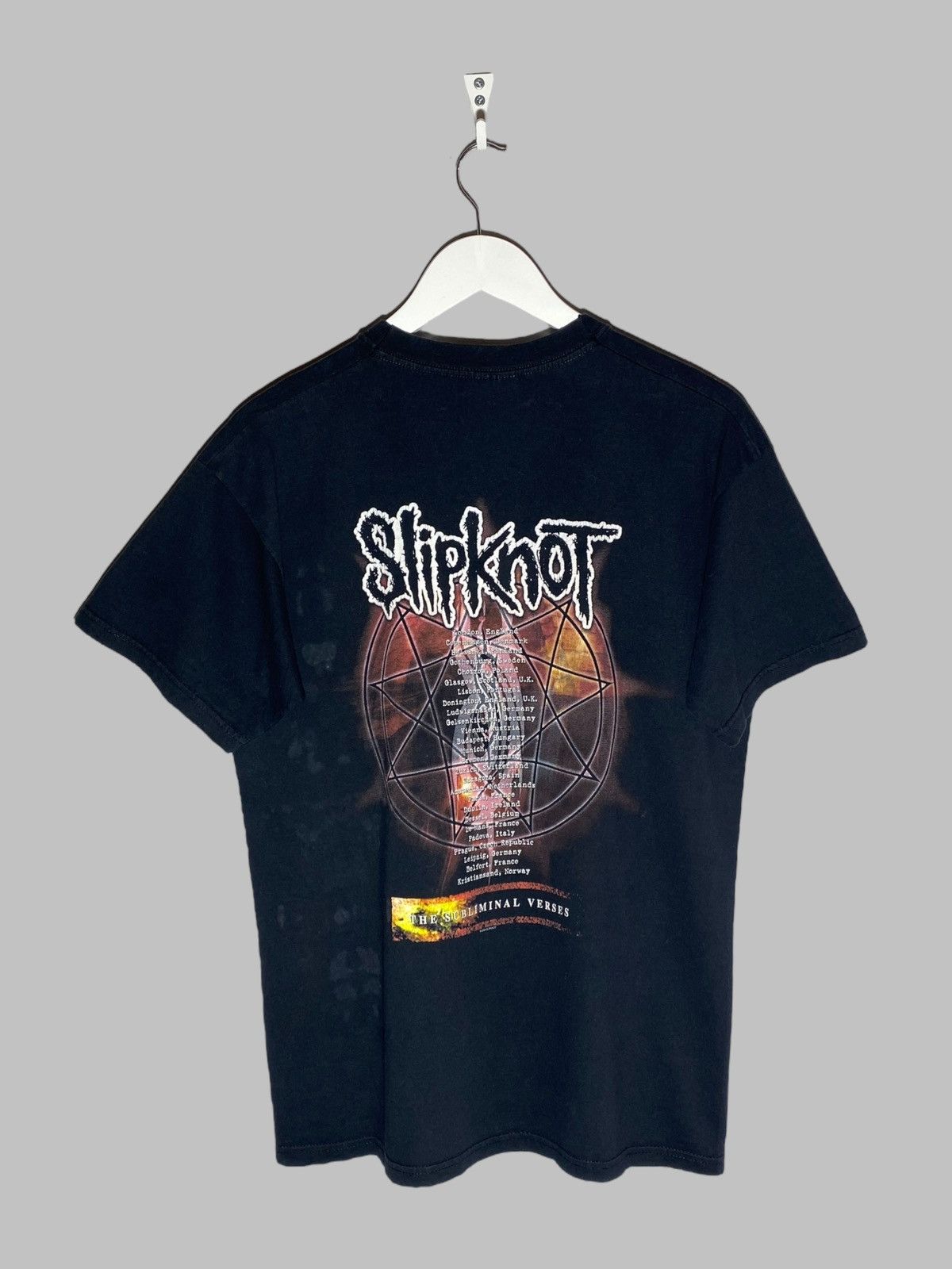 Band Tees 🔥 VINTAGE SLIPKNOT THE SUBLIMINAL VERSES TOUR RARE GRUNGE Size US M / EU 48-50 / 2 - 2 Thumbnail
