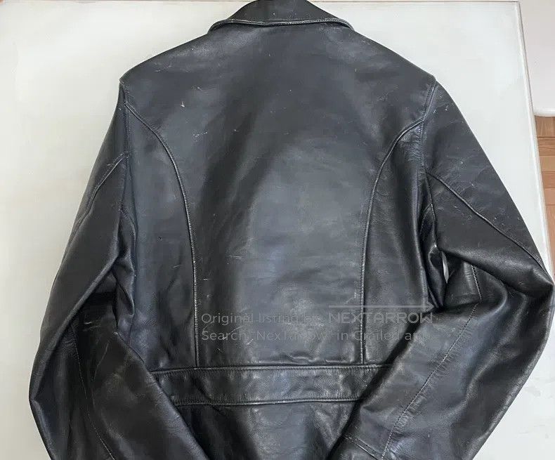 Schott Schott Heavy old leather clothes Size US L / EU 52-54 / 3 - 3 Thumbnail