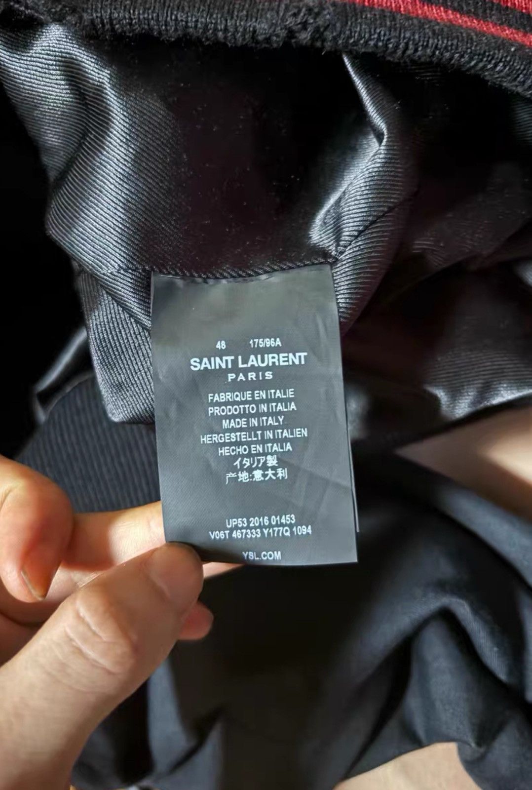 Saint Laurent Paris Saint Laurent SLP 2017SS Varsity Jacket Size US M / EU 48-50 / 2 - 4 Thumbnail