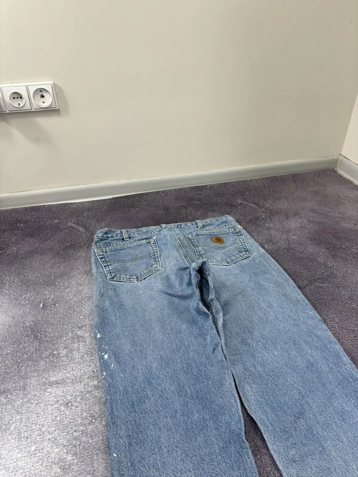 Carhartt × Vintage Vintage Carhartt USA Traditional Fit Denim Work Hype Jeans Size US 34 / EU 50 - 4 Thumbnail