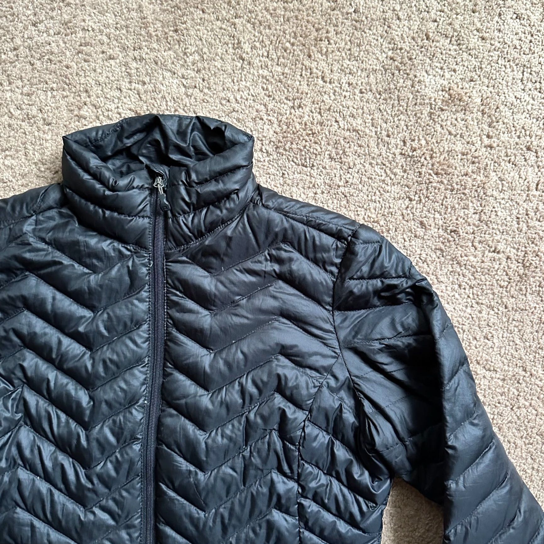 Vintage EMS Jacket Womens XS Packable Down Fill Puffer Black Jacket Size XS / US 0-2 / IT 36-38 - 5 Thumbnail