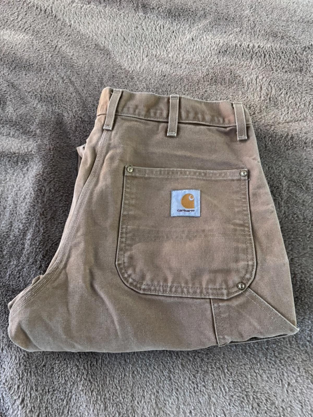 Carhartt Carhartt Brown Workwear Canvas Pants Size US 32 / EU 48 - 1 Thumbnail