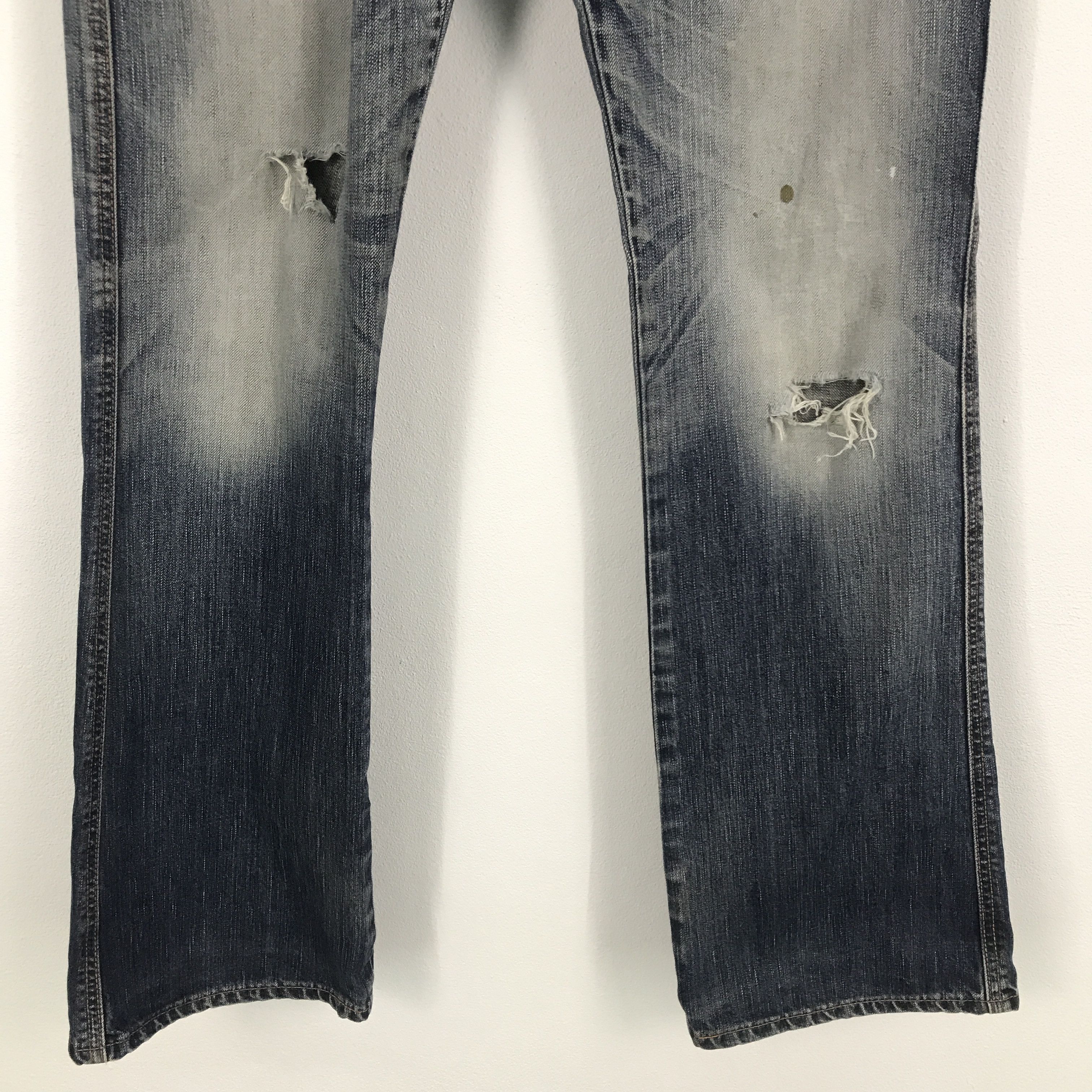Edwin Edwin Blue Trip distressed denim Jeans Size US 32 / EU 48 - 3 Thumbnail
