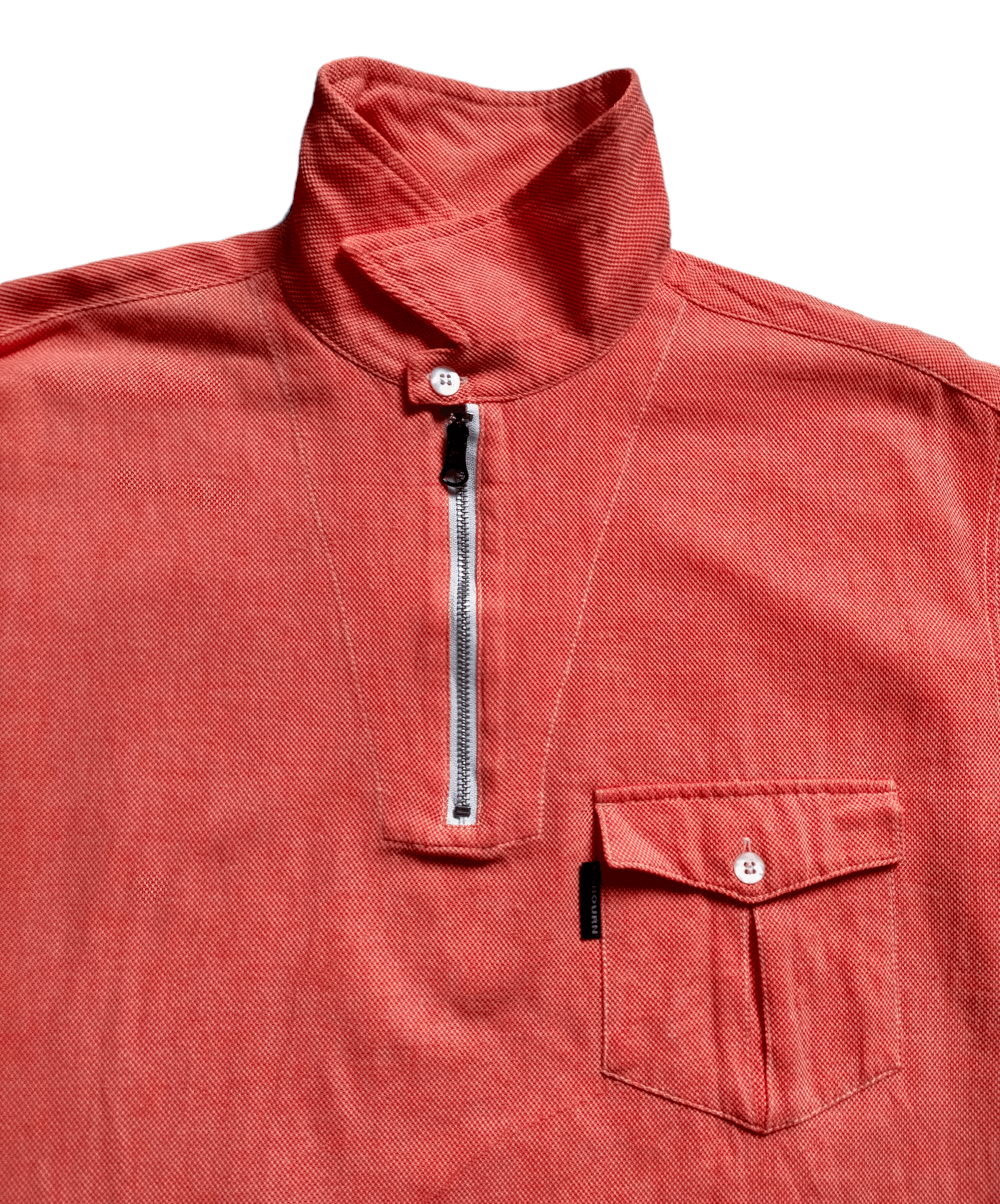 Nigel Cabourn Nigel Cabourn Polo Half Zipped Pocket tee Size US XL / EU 56 / 4 - 2 Thumbnail