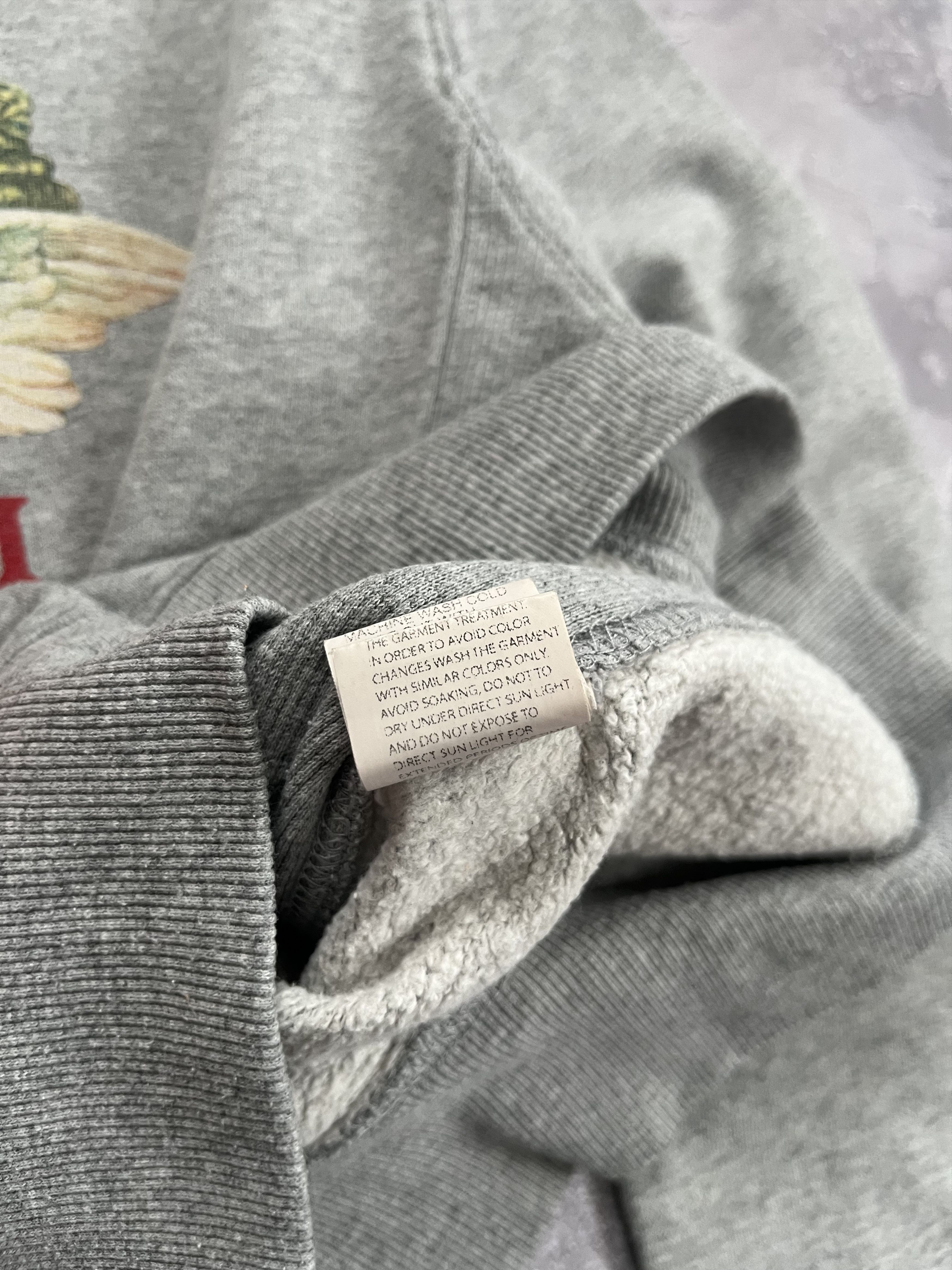 Fiorucci RARE Fiorucci Cherub Angels Classic Logo Gray Sweatshirt Size US S / EU 44-46 / 1 - 5 Thumbnail