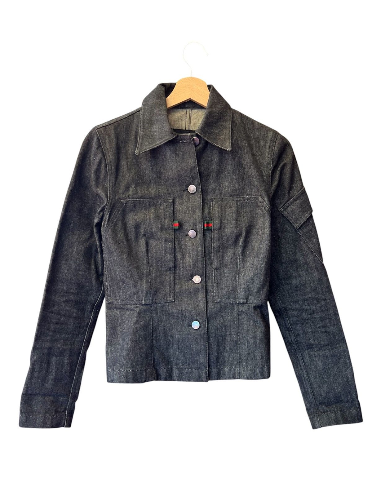 Gucci × Tom Ford Gucci x Tomford archive 1999 Raw Denim Jacket