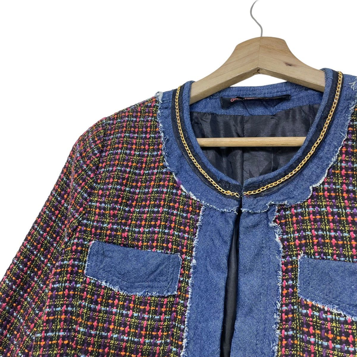 Annikki Karvinen × Aran Isles Knitwear Japanese Brand Gary Magic Cardigan Knit Jacket Size M / US 6-8 / IT 42-44 - 3 Thumbnail