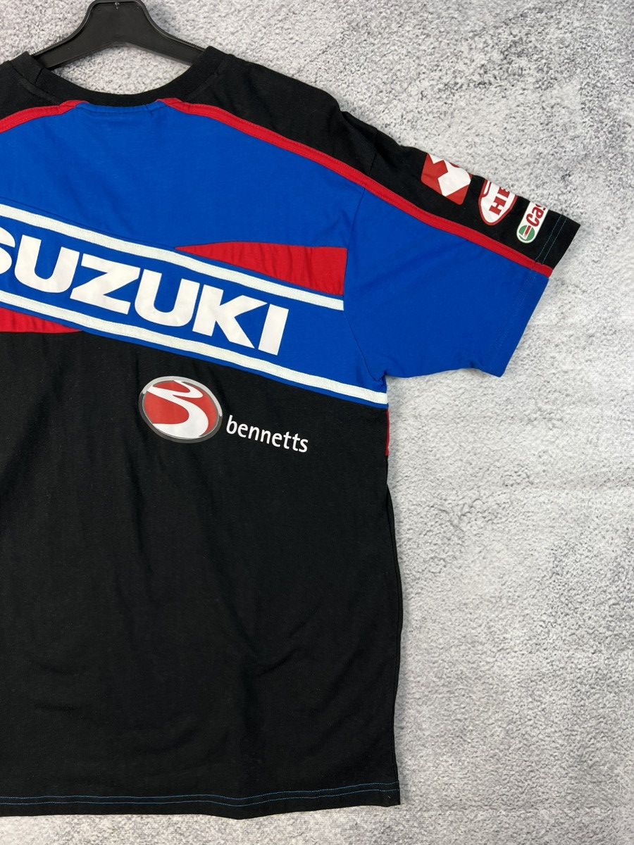Vintage Vintage Suzuki racing T-shirt Size US XL / EU 56 / 4 - 6 Thumbnail