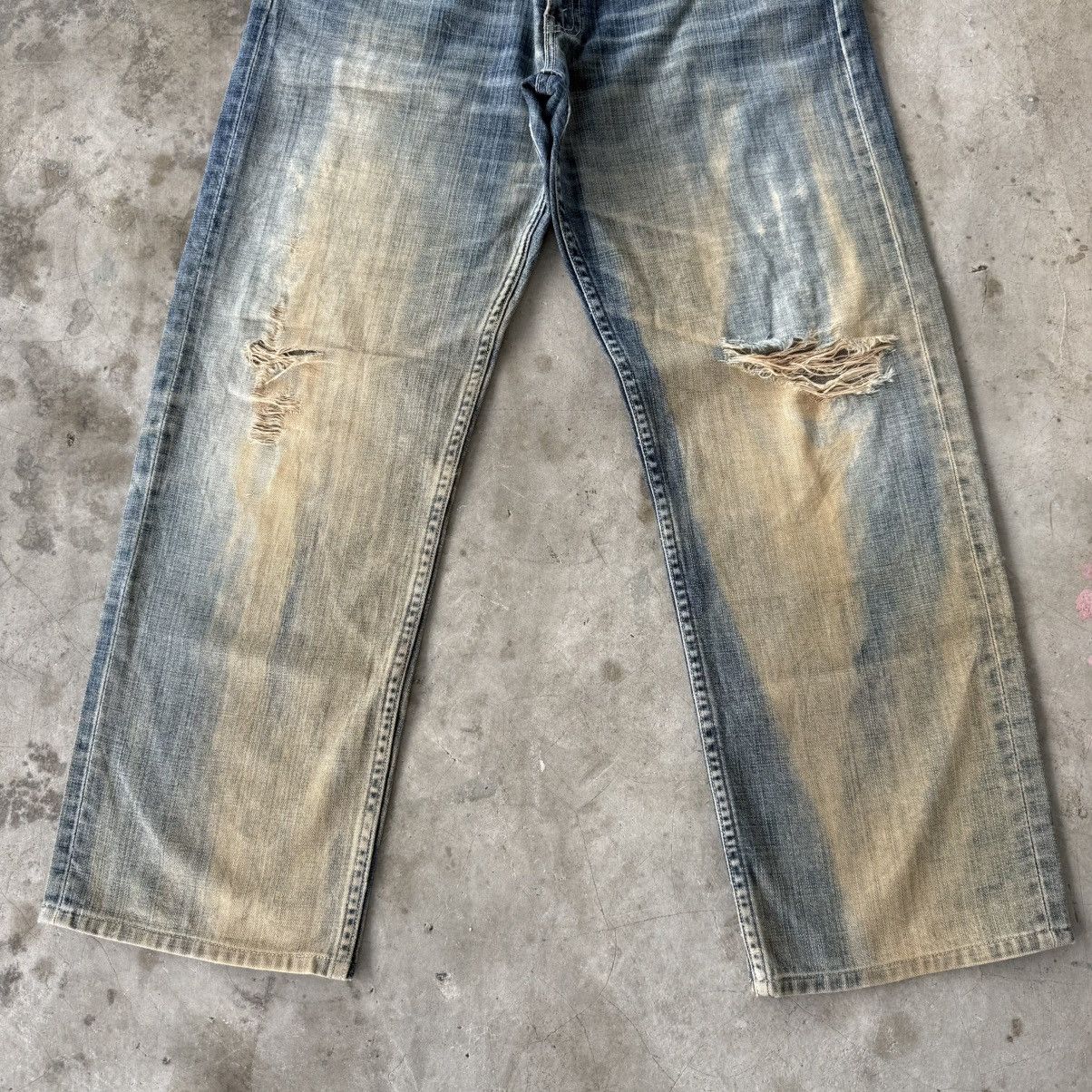 Levi's Vintage Clothing W33 Vintage Levi's 503 Faded Rusty Denim Jean Pante Size US 33 - 3 Thumbnail