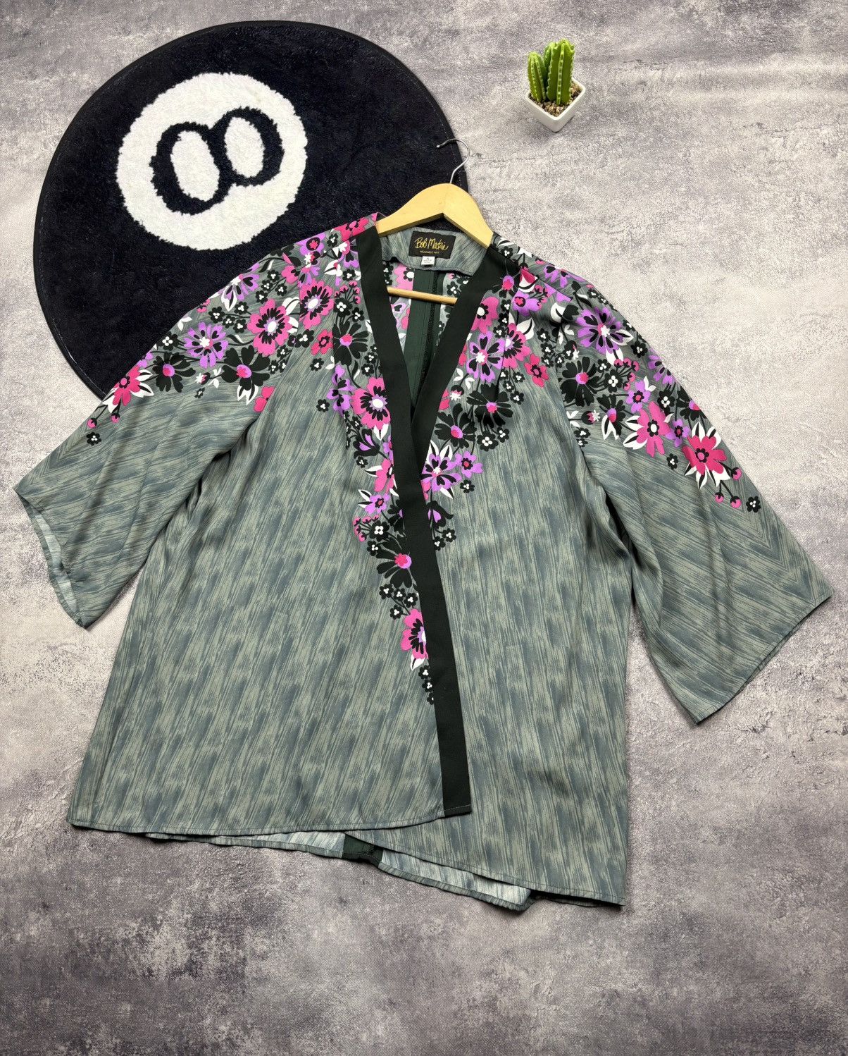 Bob Mackie BOB MACKIE Vintage Kimono Cardigan Polyester Crazy Y2k Rare Size XL / US 12-14 / IT 48-50 - 1 Thumbnail