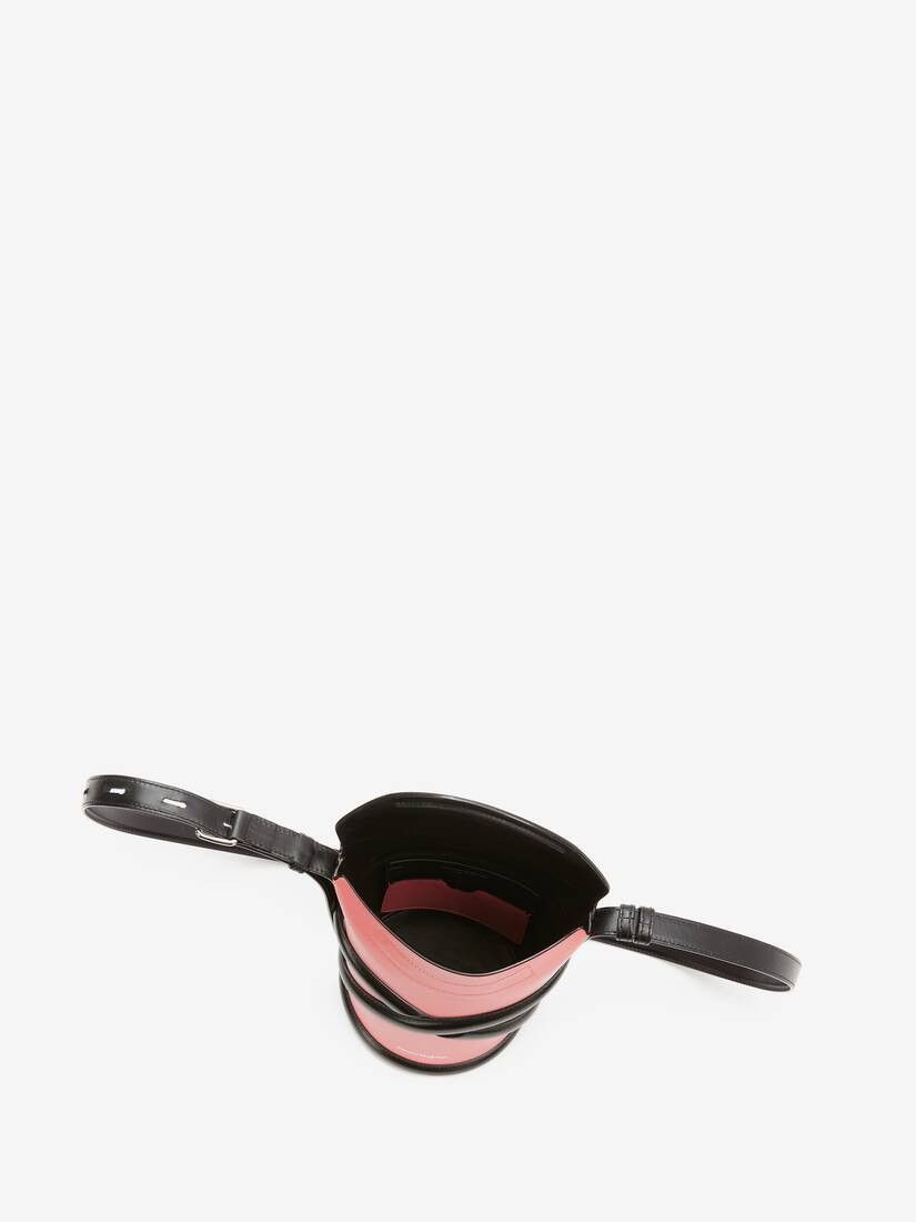 Alexander McQueen o1w1db10925 Size: OS/The Slash Clutch in Pink/Black Size ONE SIZE - 5 Thumbnail