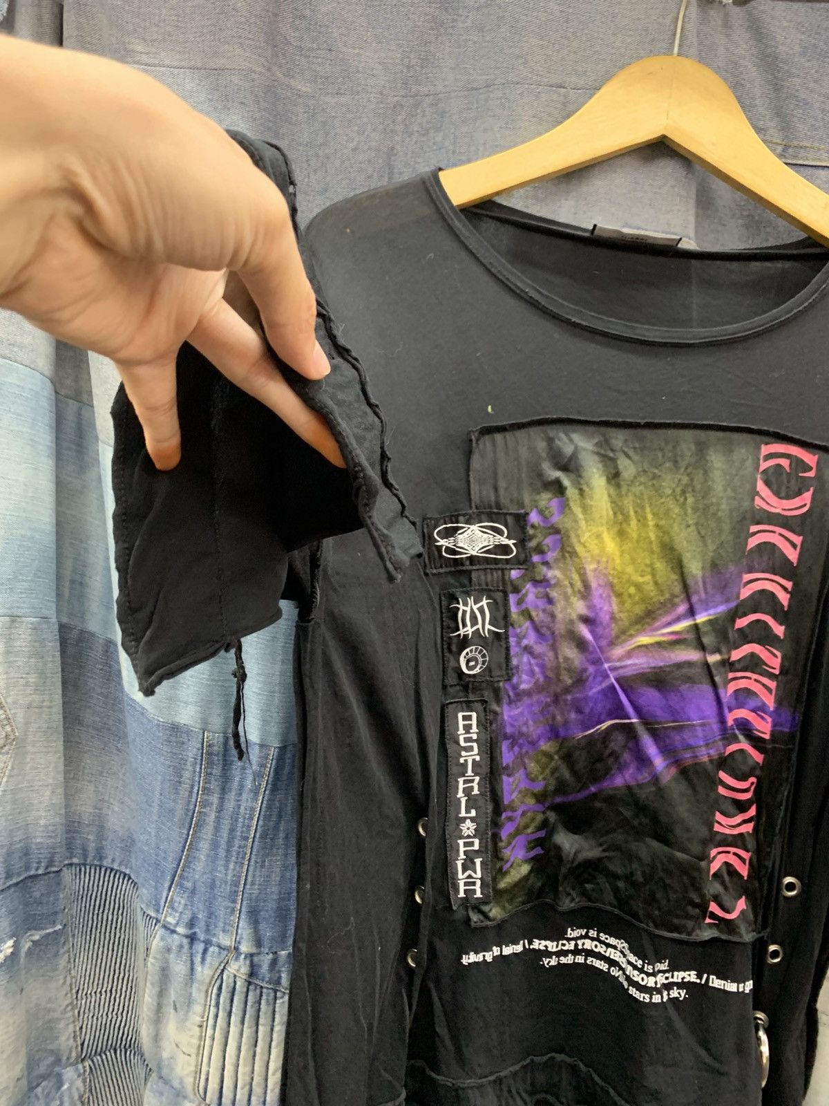 Diesel trashed diesel tee Size US M / EU 48-50 / 2 - 12 Thumbnail