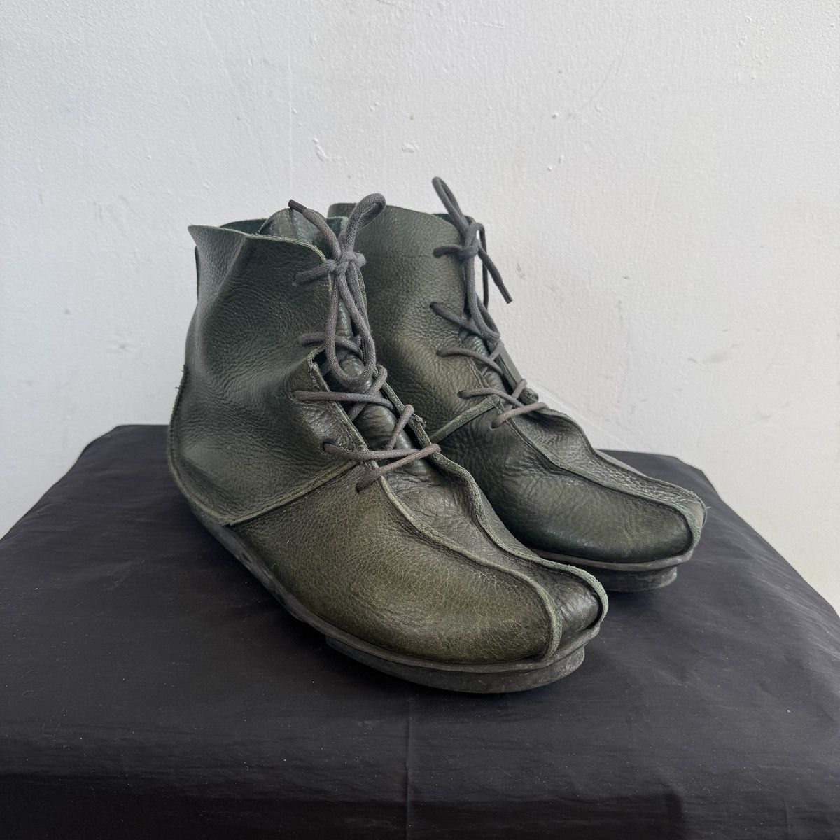 Trippen 00's Trippen Goblin Core Avant Garde Leather Boots Size US 8 / IT 38 - 1 Thumbnail