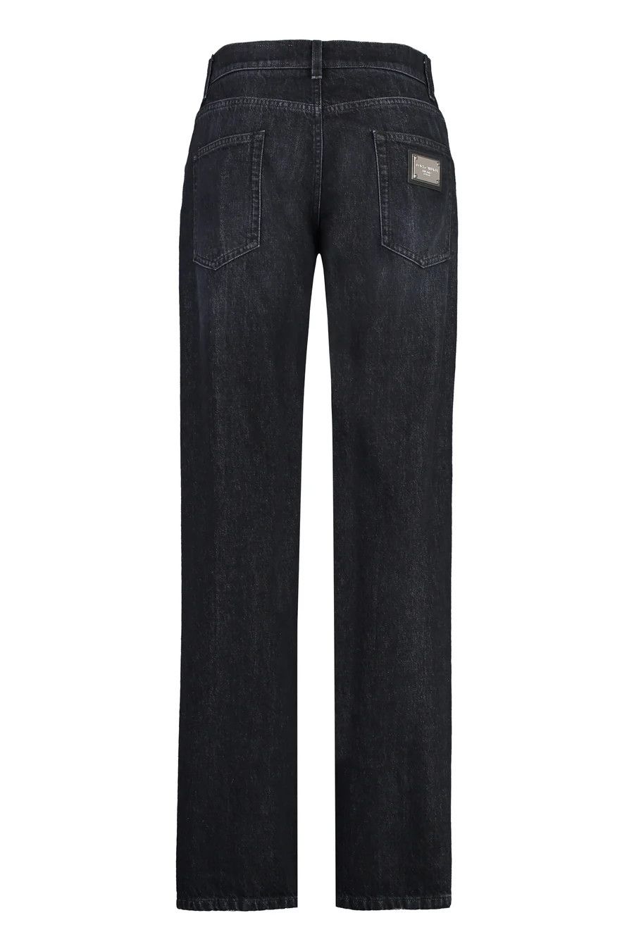 Dolce & Gabbana o1y0125 Logo Jeans in Black Size US 30 / EU 46 - 2 Thumbnail