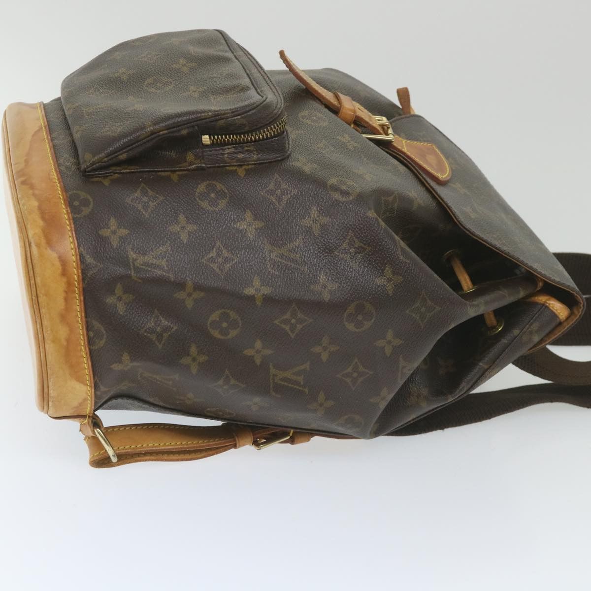 Louis Vuitton LOUIS VUITTON Monogram Montsouris GM Backpack M51135 Size ONE SIZE - 3 Thumbnail