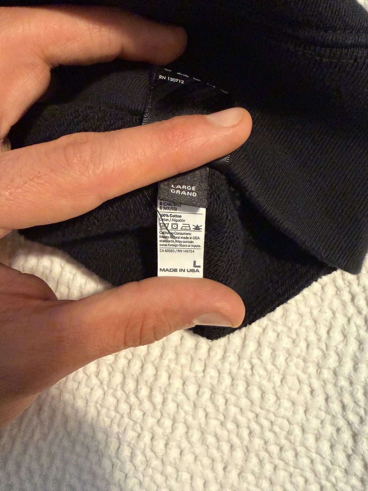 Amiri AMIRI Logo-Lettering Cotton Hoodie Size US L / EU 52-54 / 3 - 4 Thumbnail