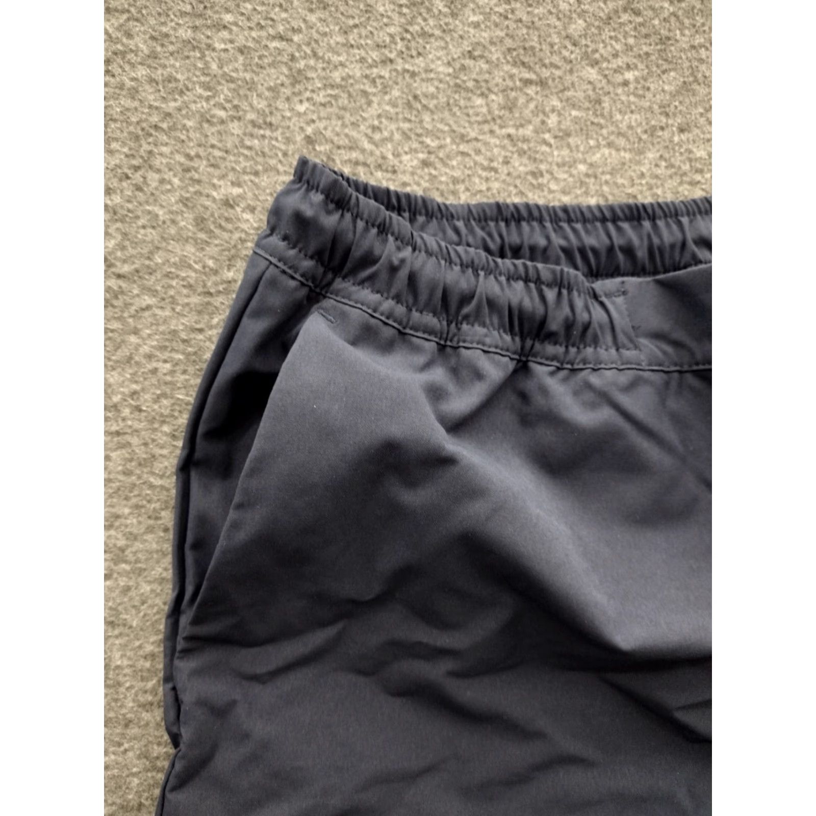 Vintage Stylus Ladarius Campbell Elastic Waist M Shorts Men Stretch Black Size US 31 - 7 Thumbnail