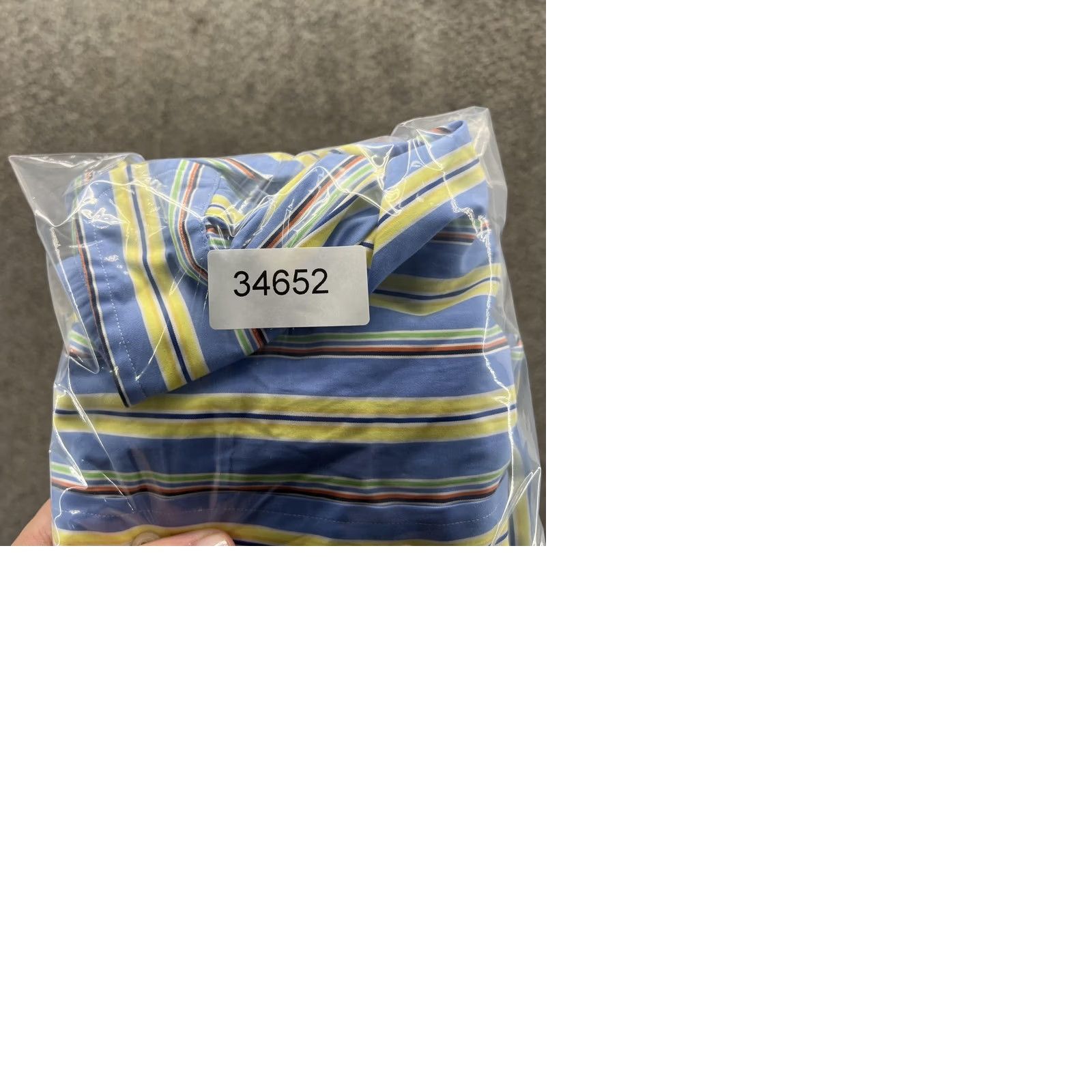 Ralph Lauren VINTAGE Ralph Lauren Shirt Mens XL Classic Blue Striped Button-Down OCBD Size US XL / EU 56 / 4 - 9 Thumbnail