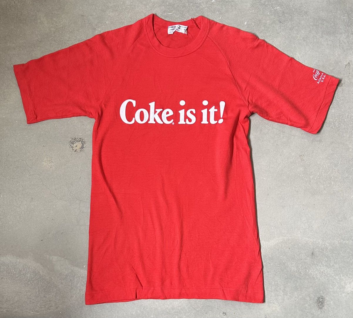 Coca Cola VINTAGE 80S COCA COLA TEE Size US M / EU 48-50 / 2 - 1 Thumbnail