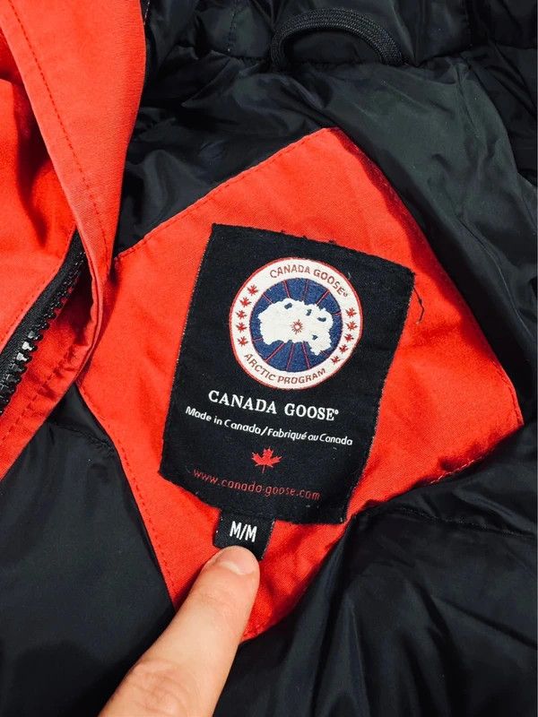 Canada Goose Vintage Canada Goose Chillwack Down Jacket Red M Logo Size M / US 6-8 / IT 42-44 - 5 Thumbnail