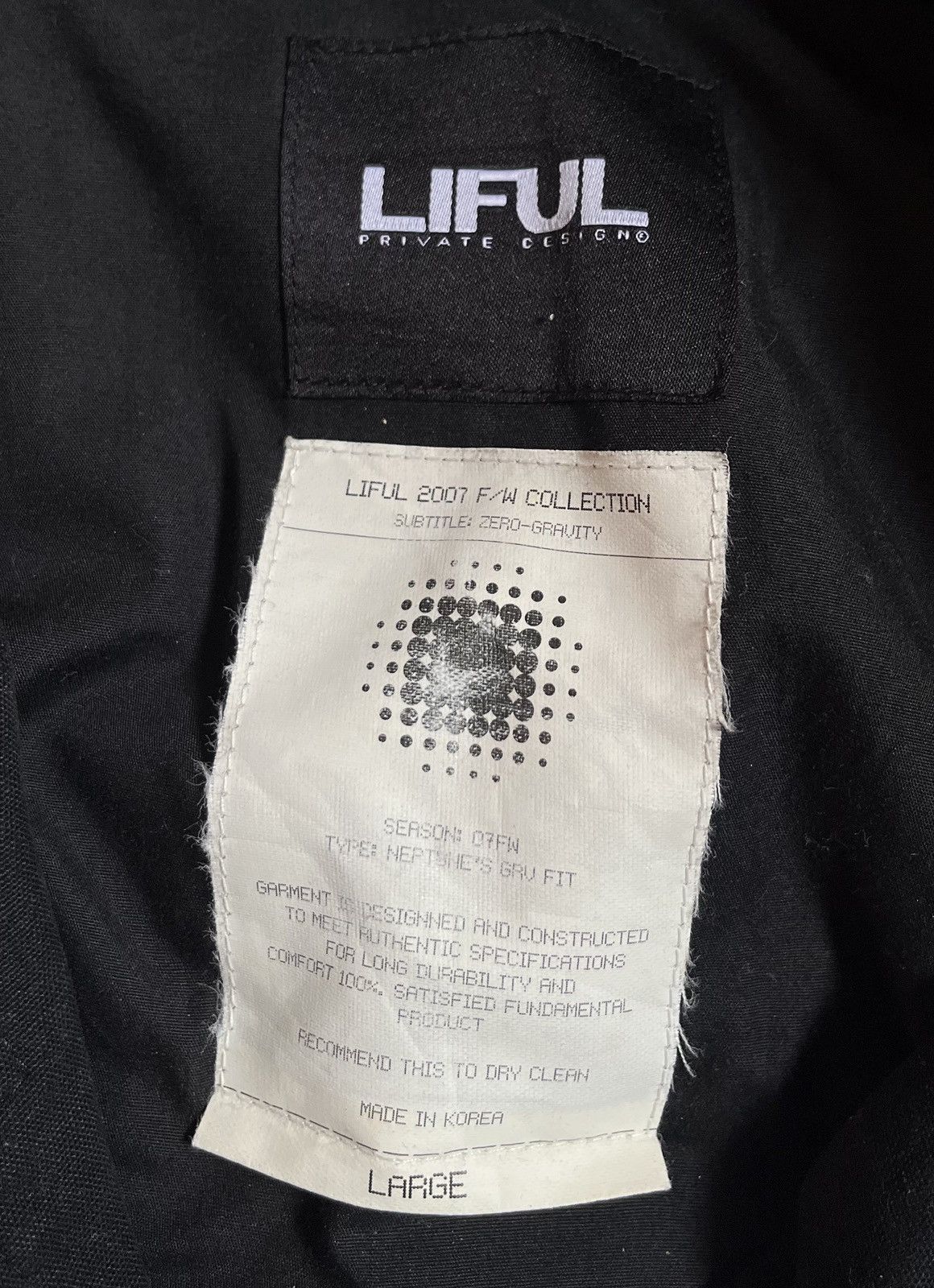 LIFUL MINIMAL GARMENTS Liful AW07 “zero gravity” multi pockets field jacket Size US L / EU 52-54 / 3 - 3 Thumbnail