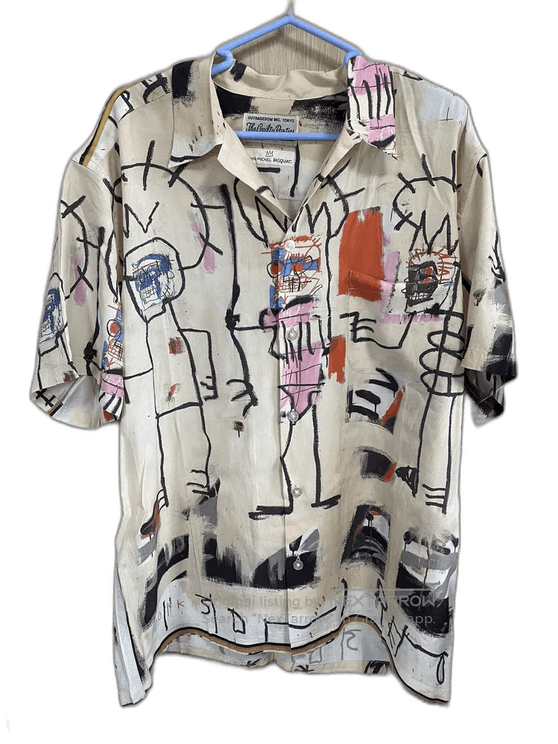 Wacko Maria Wacko Maria Basquiat Hawaiian Shirt Size US XL / EU 56 / 4 - 1 Thumbnail