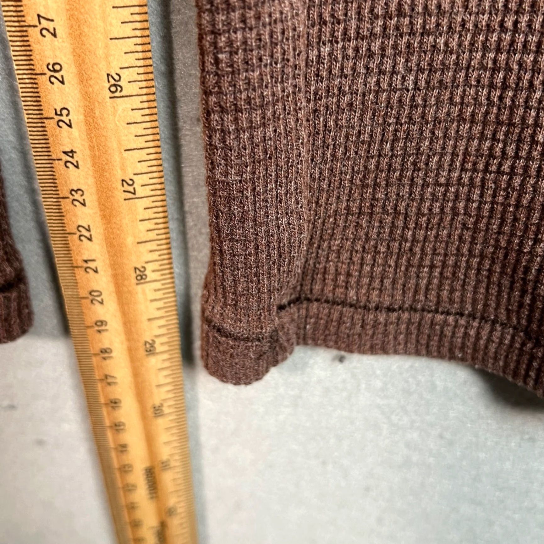 TNA Tna Womens Brown Ribbed Knit Lounge Pants XS Wide Leg Shirt? Size 26" / US 2 / IT 38 - 7 Thumbnail