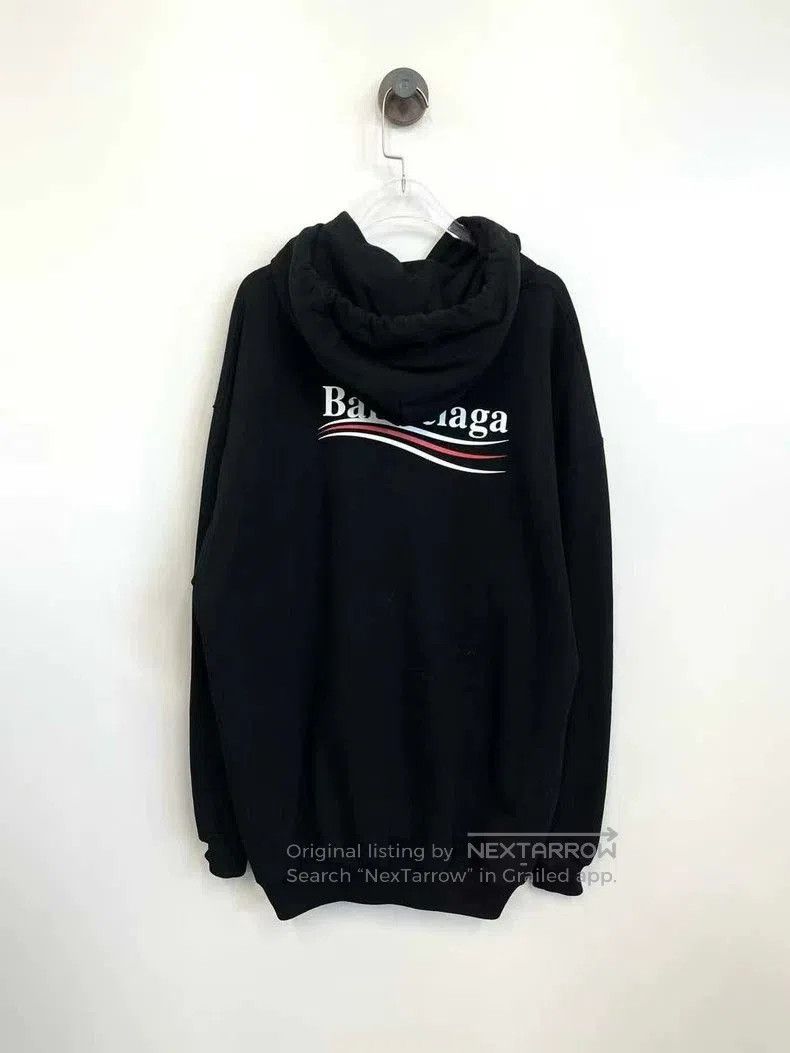 Balenciaga Balenciaga Black Coke Wave Logo Hoodie. Size US XS / EU 42 / 0 - 2 Thumbnail