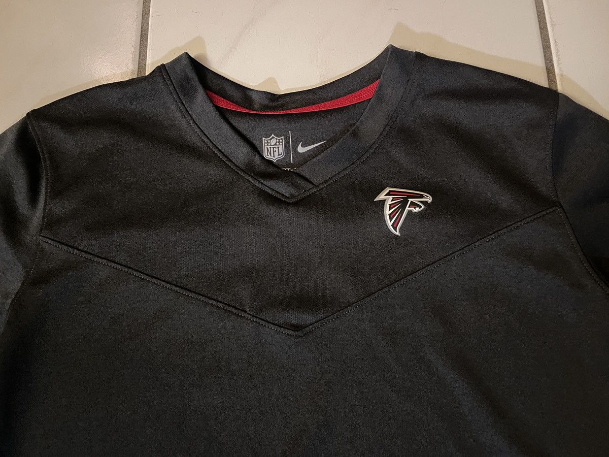 Nike Atlanta Falcons Nike NFL On Field Medium Shirt Men's Black Size US M / EU 48-50 / 2 - 2 Thumbnail