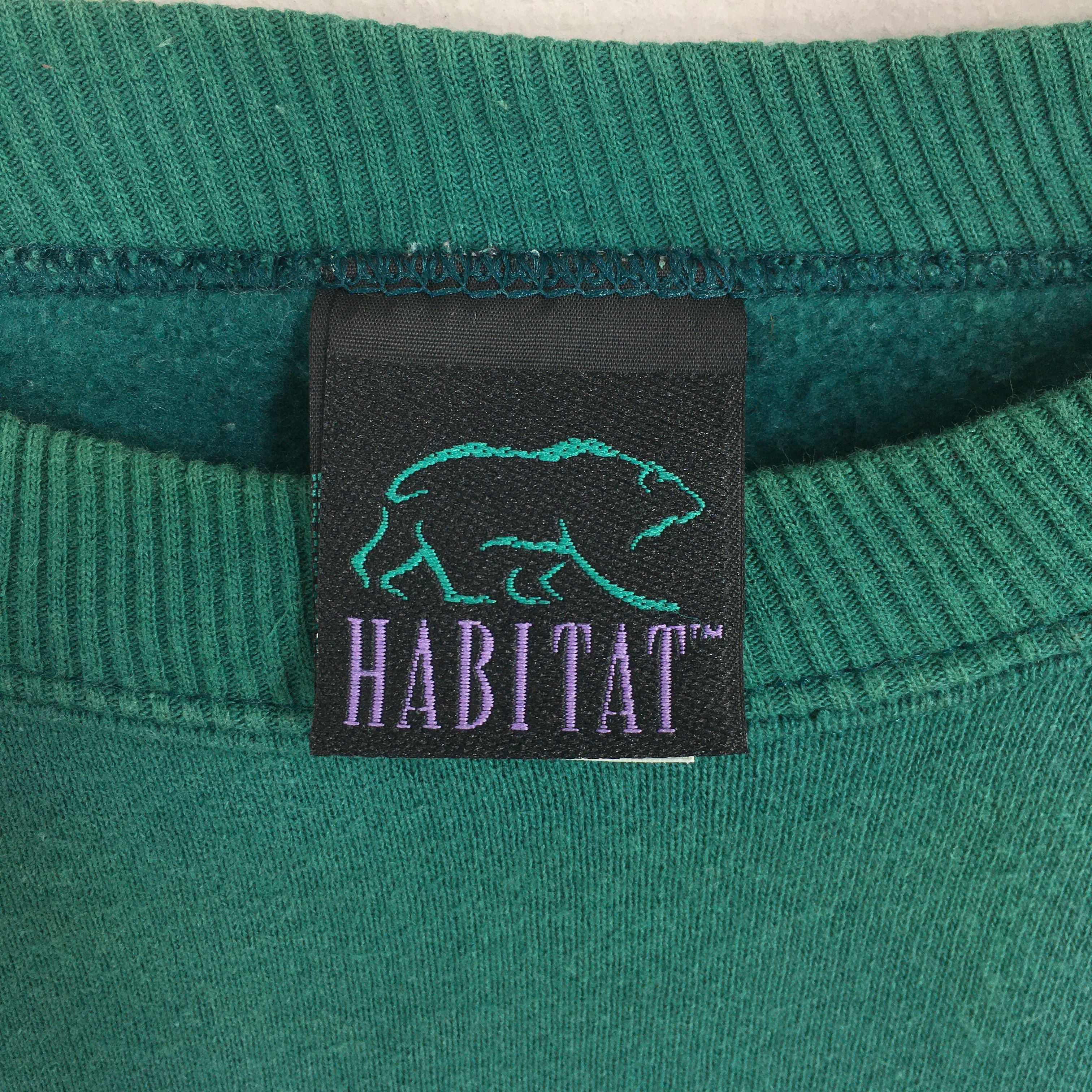 Habitat Vintage 90s Moosehead Lake Maine Sweatshirt XXLarge Size US XXL / EU 58 / 5 - 5 Thumbnail